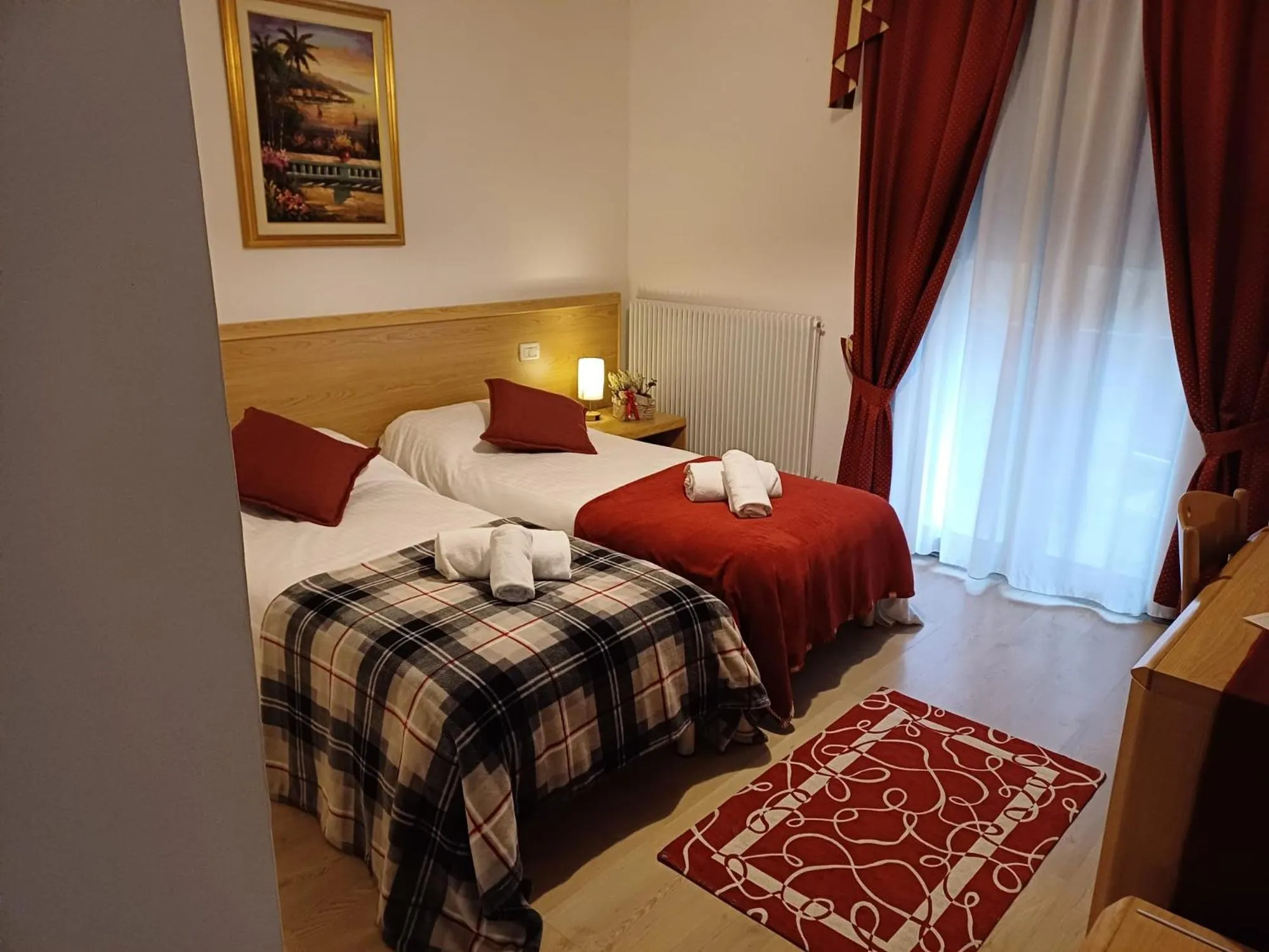 Bed in Albergo Dalla Mena