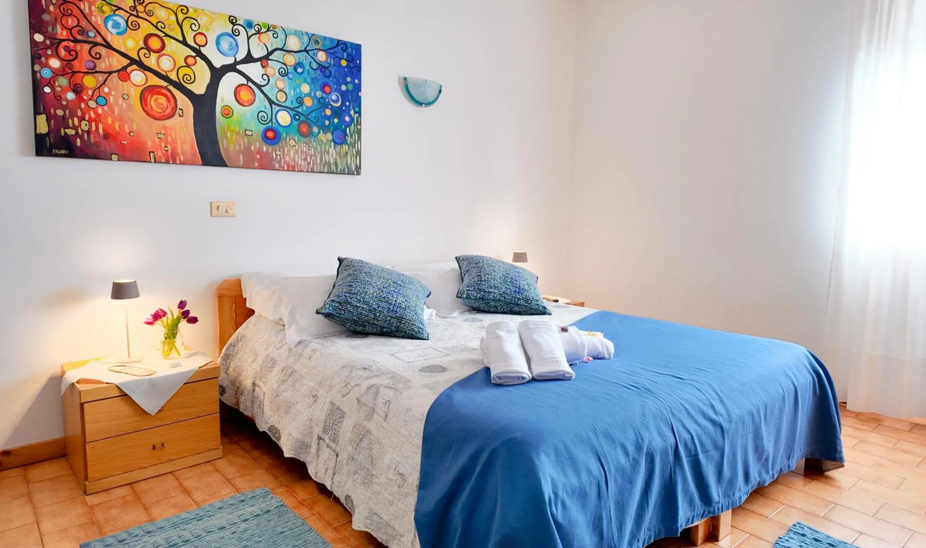 Bed in Albergo Dalla Mena