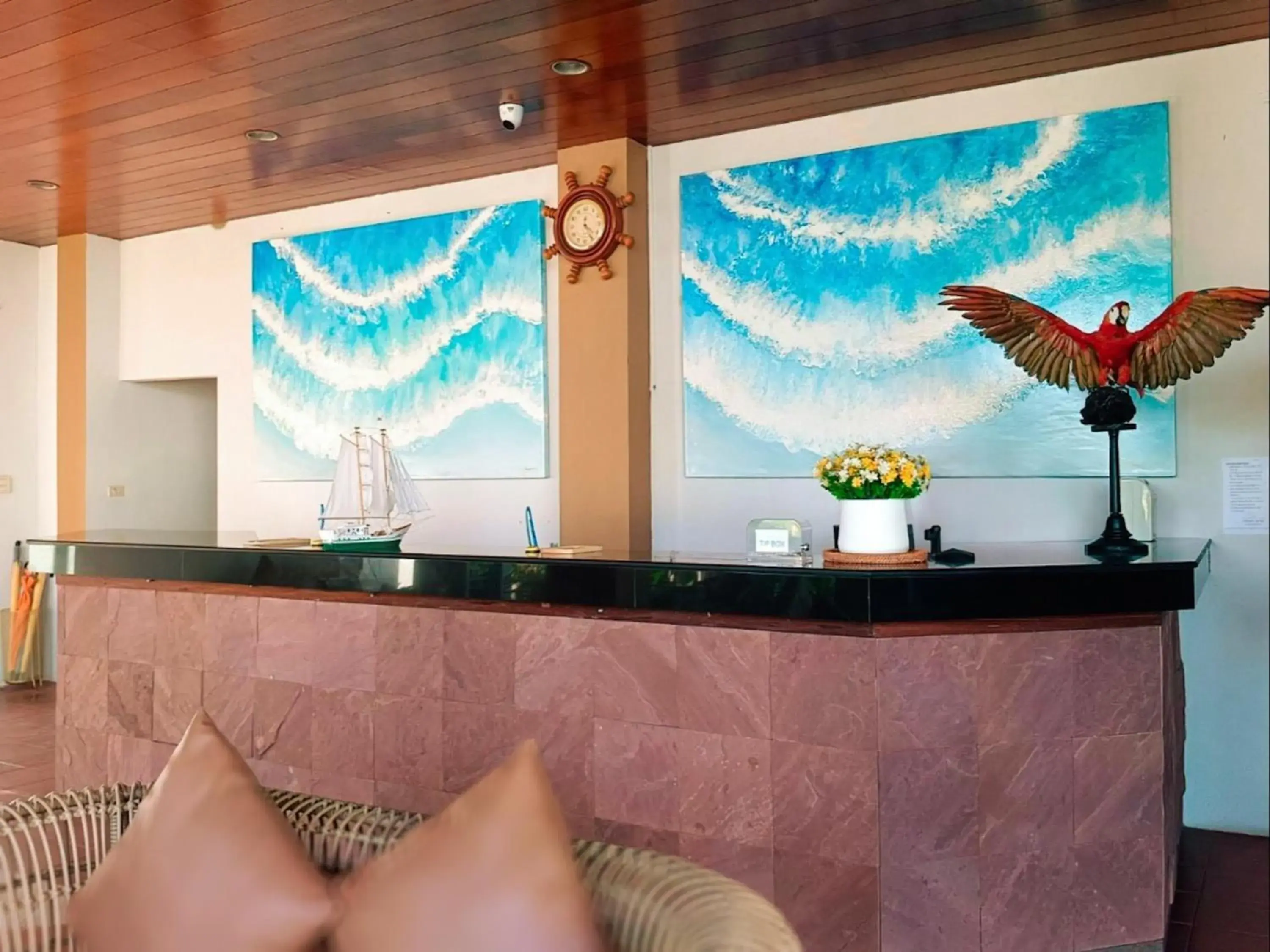 Lobby or reception in Smile Samui Chaweng Beach Front Resort Lobby or reception in Smile Samui Chaweng Beach Front Resort