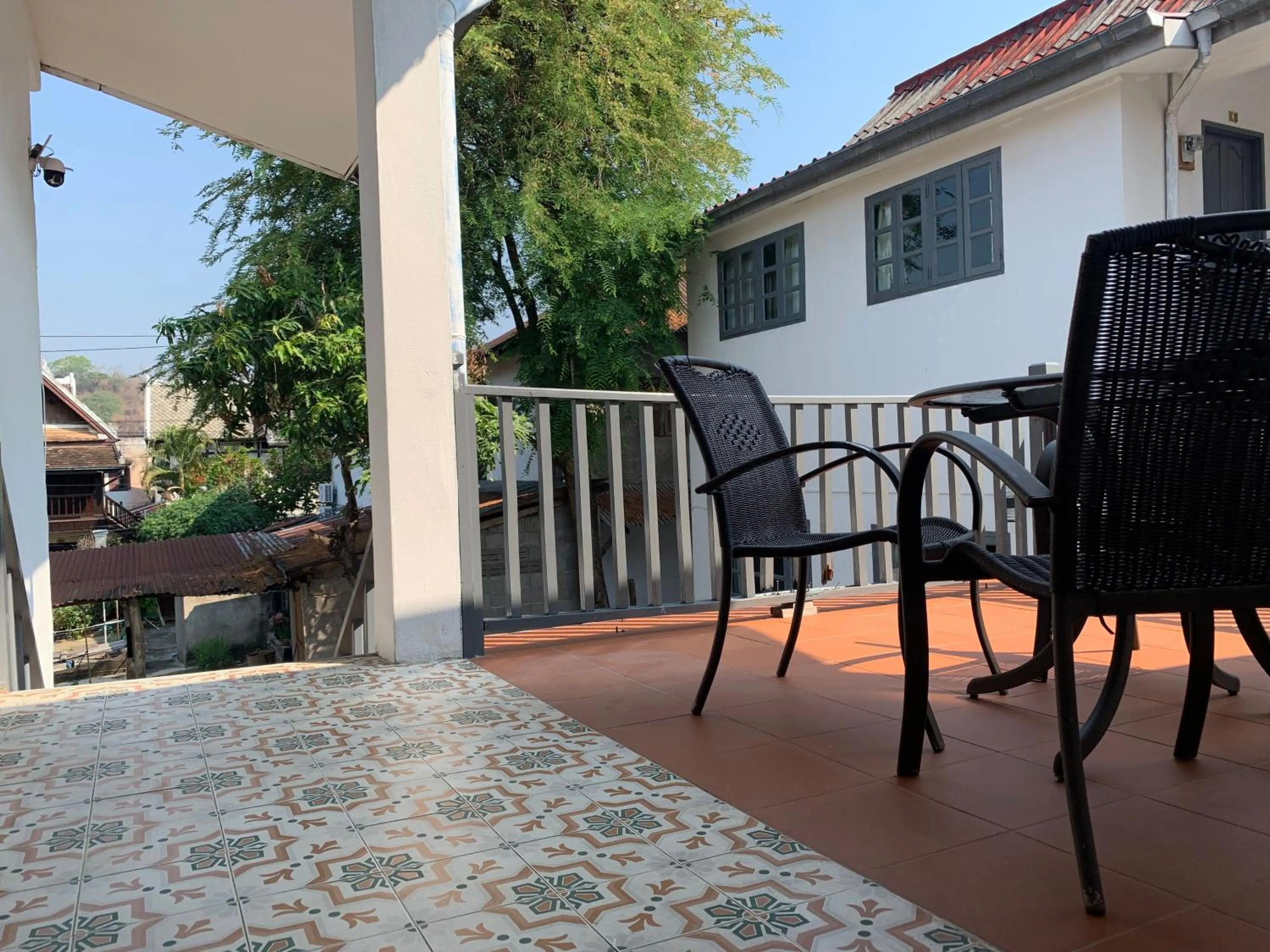 Balcony/Terrace in La nuit de laos