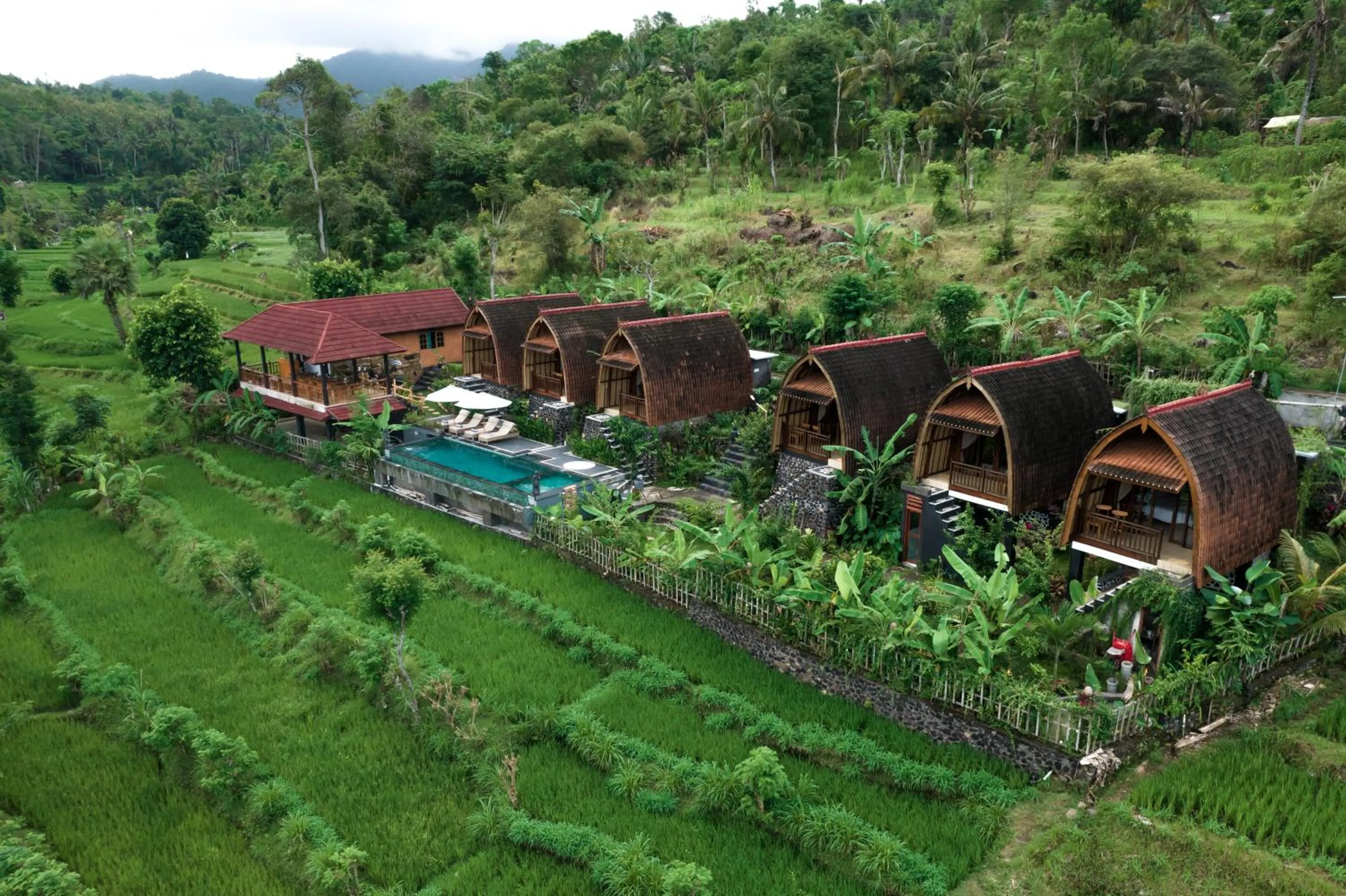 Property building in Lumbung Seraya Villa