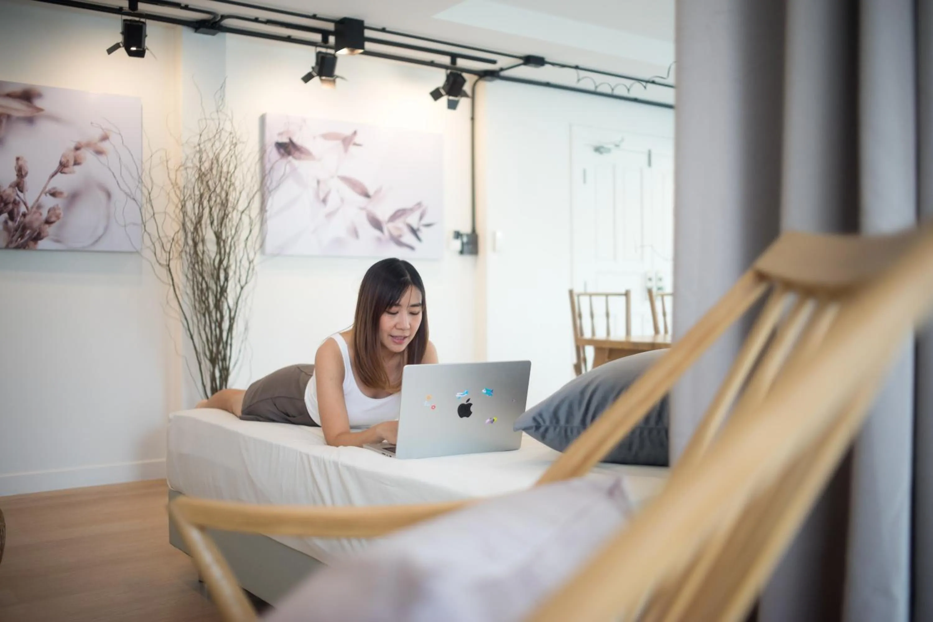 Seating area, Bed in Mini-Me HUBS, Charm Suites & Pool in Old City