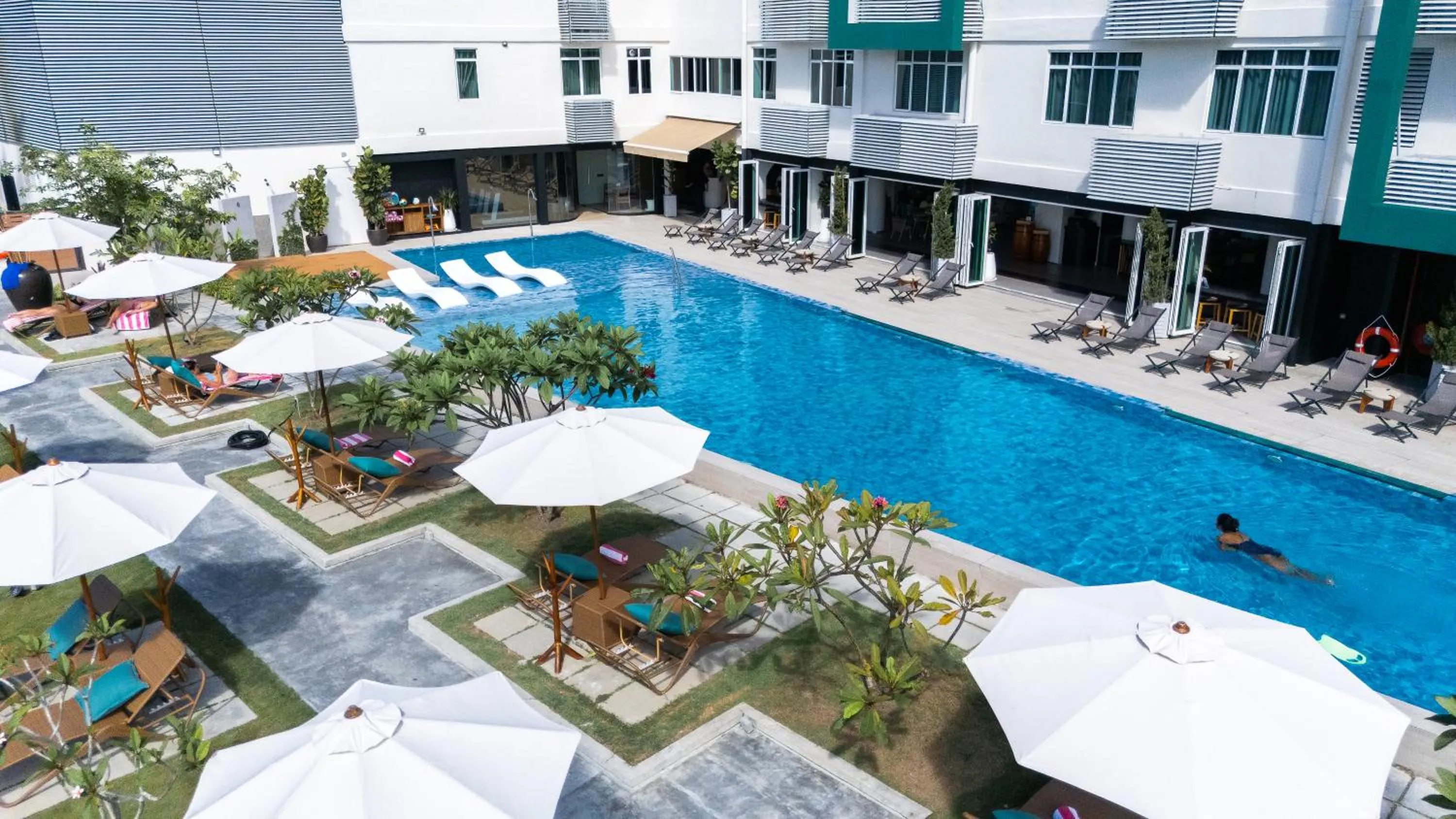 Swimming pool in The Bayou Hotel Langkawi