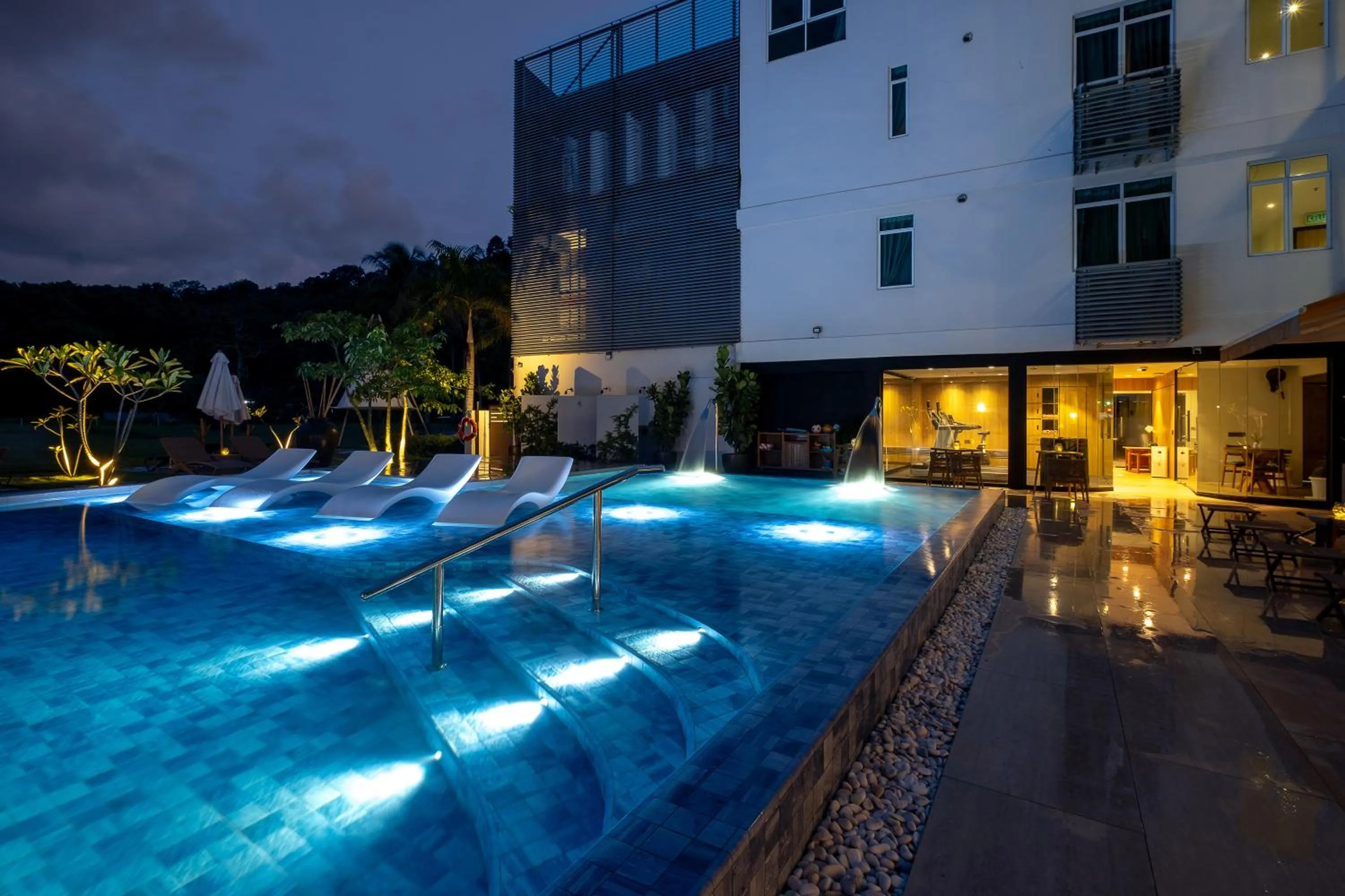 Swimming pool in The Bayou Hotel Langkawi