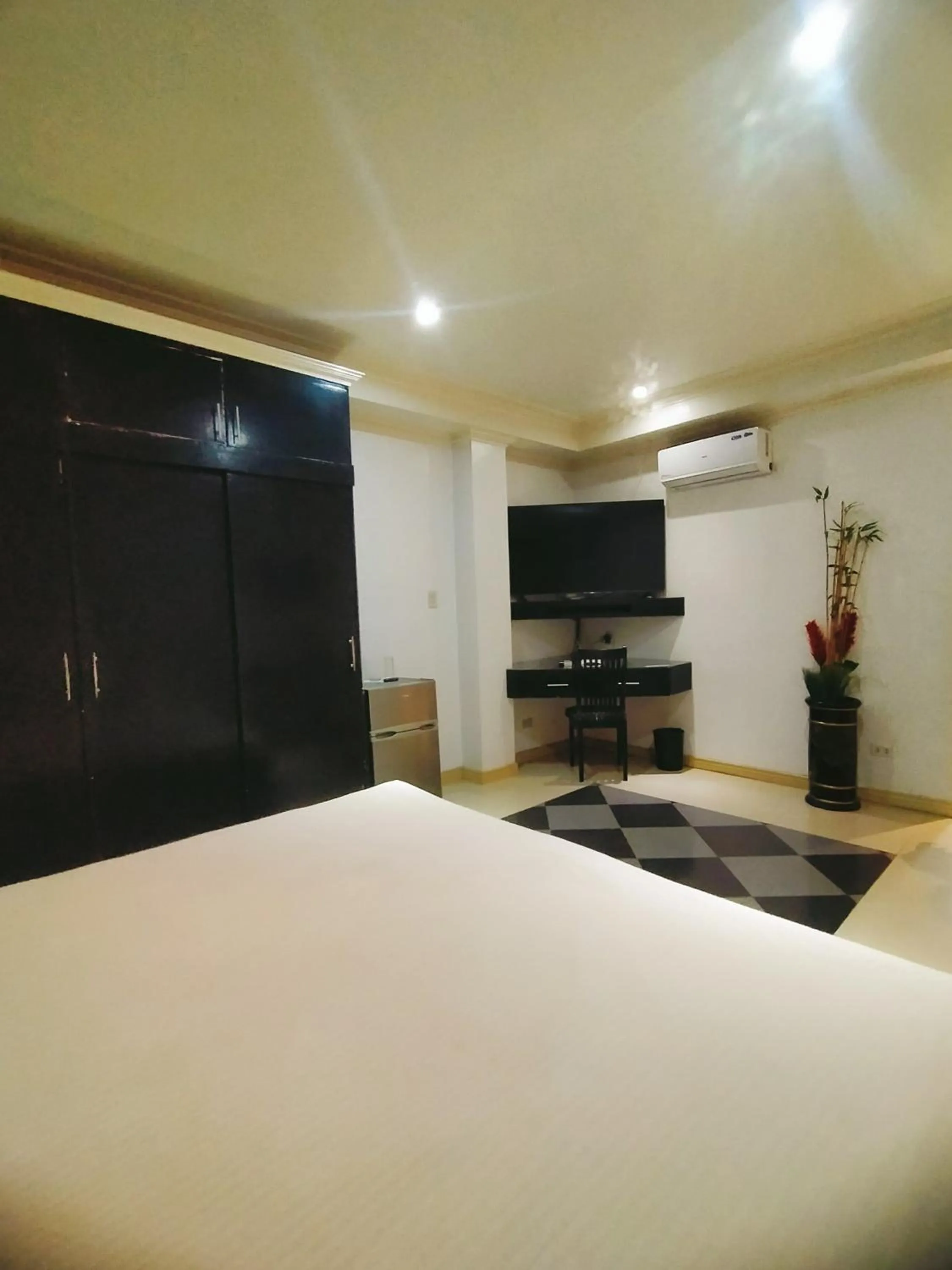 TV and multimedia, Bed in Fields Palace Hotel