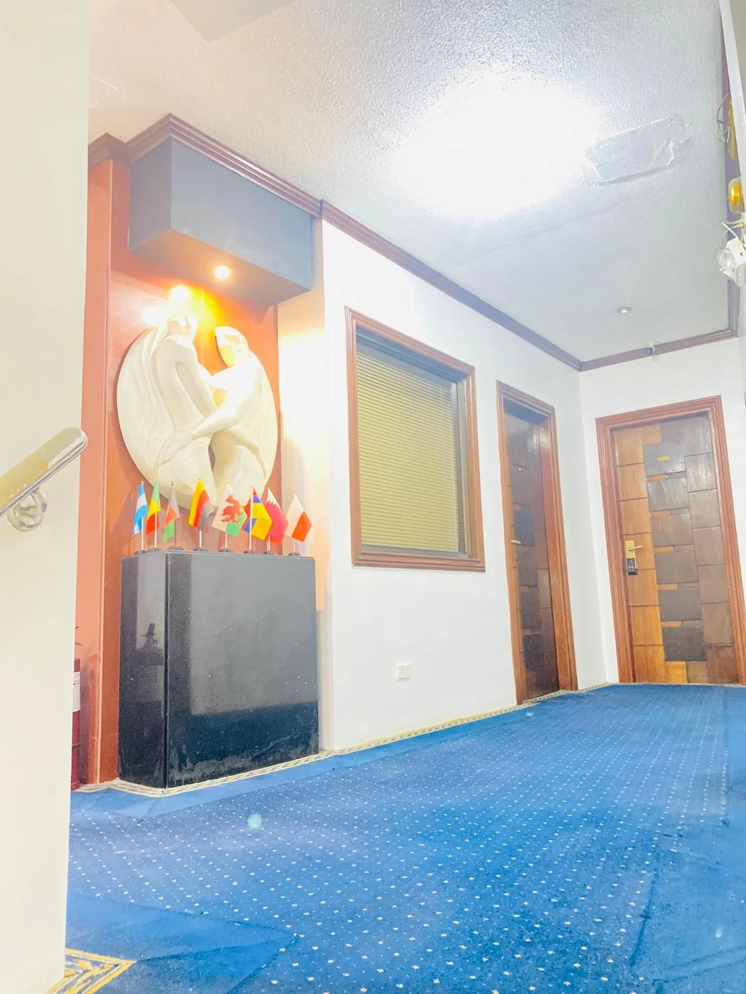 Lobby or reception, Bed in Fields Palace Hotel