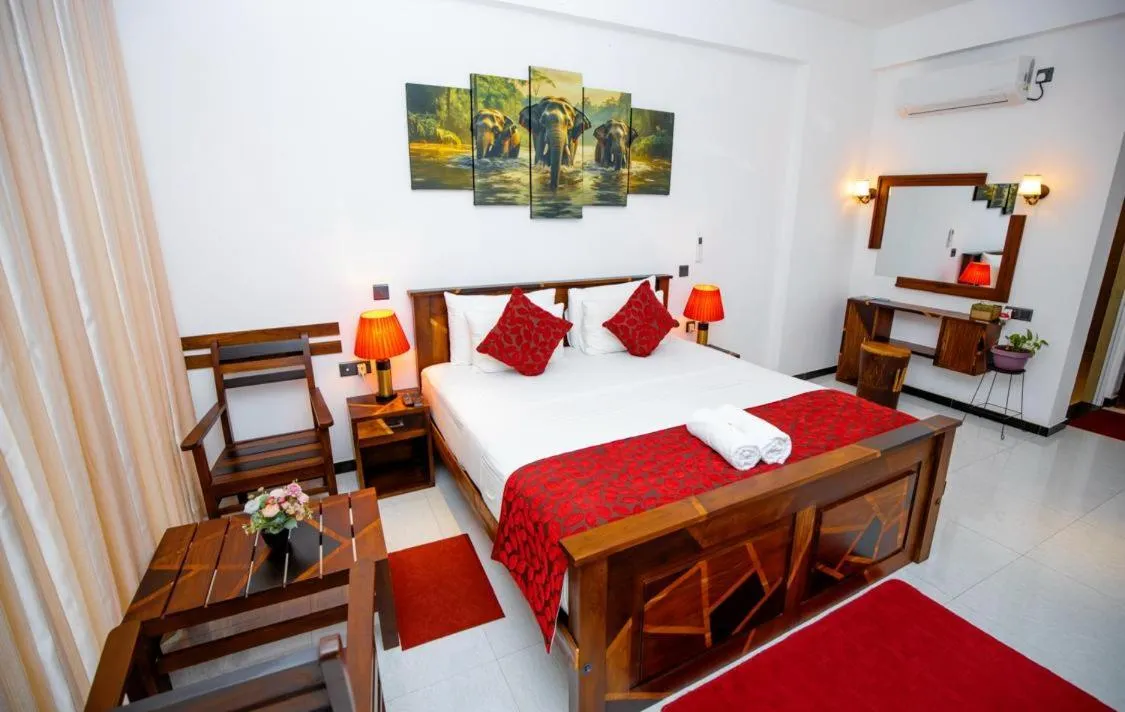 Bed in Airport Faith Hotel