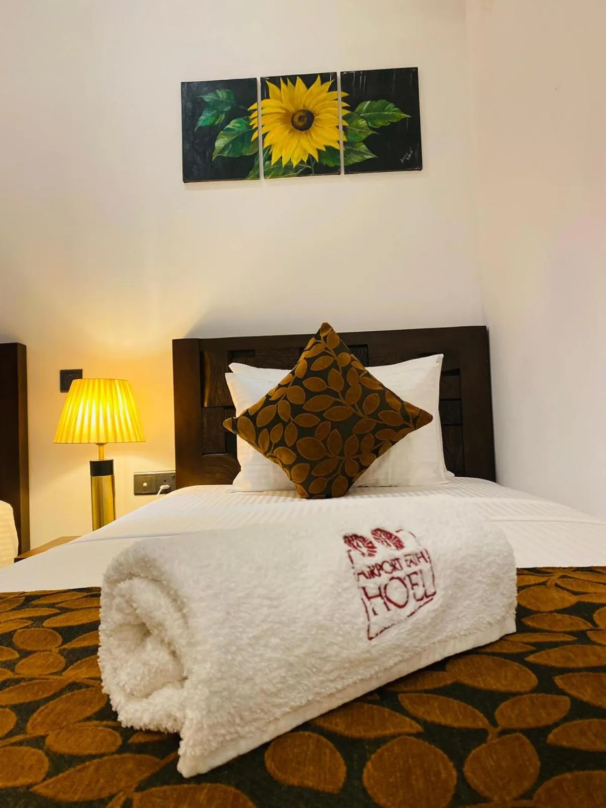 Bed in Airport Faith Hotel