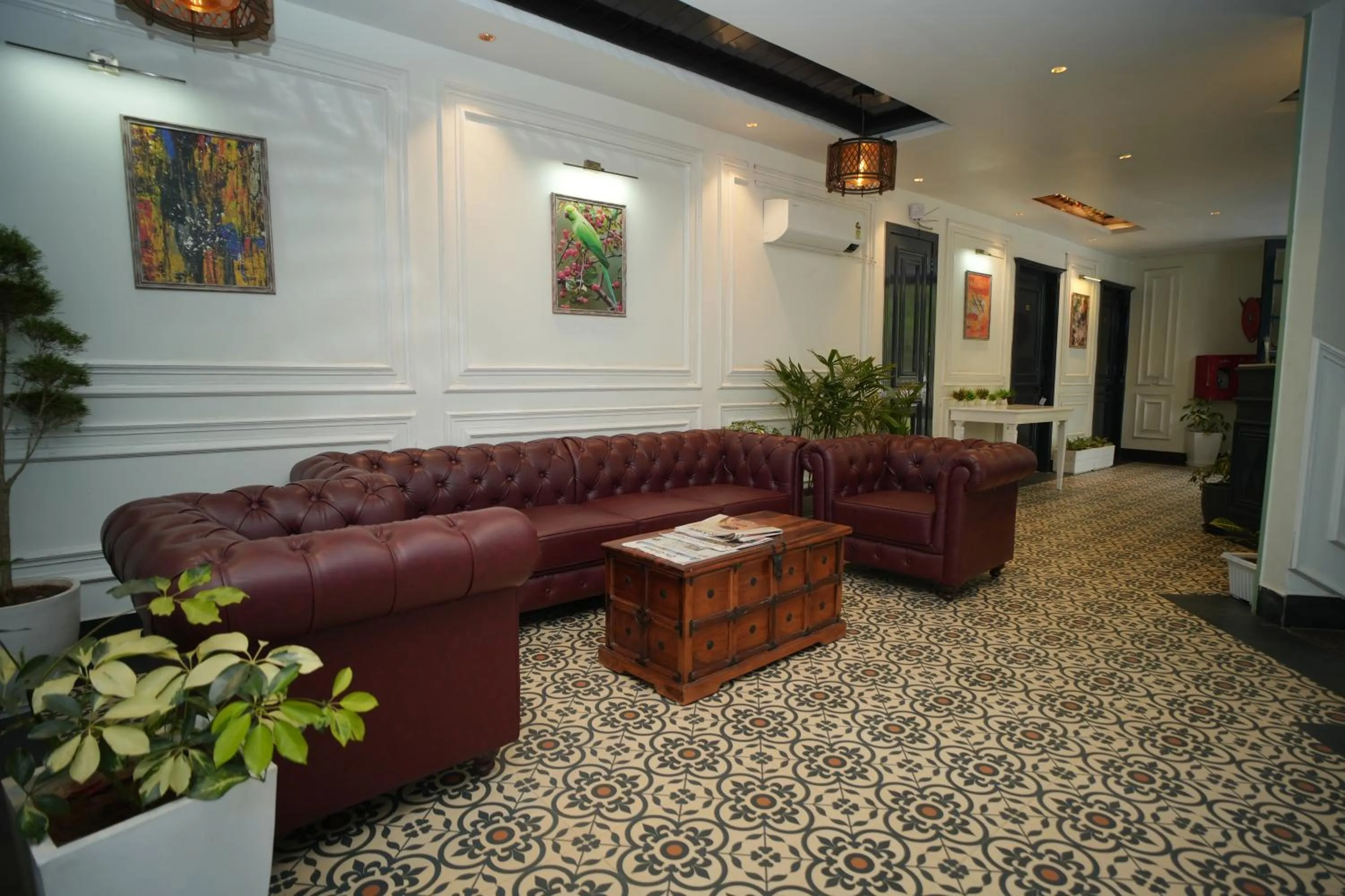 Seating area in Oakhill Resorts