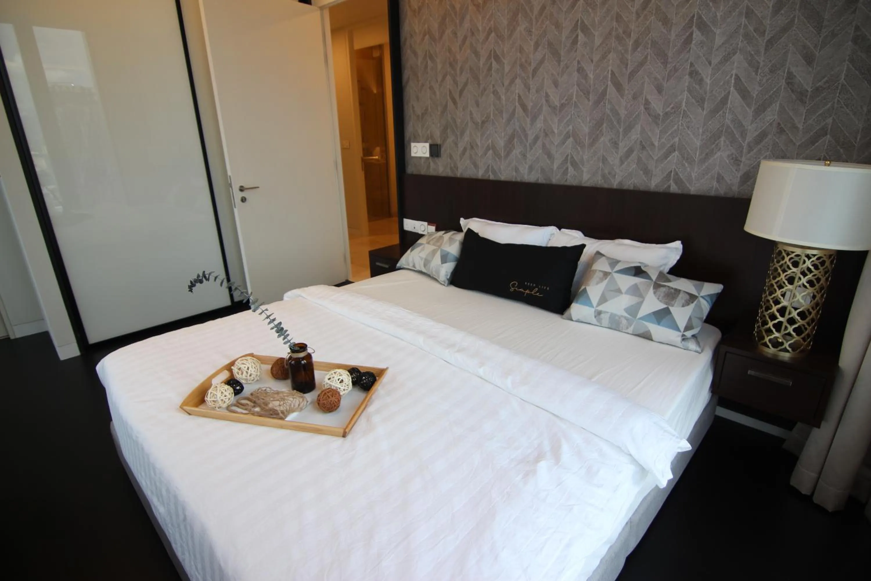 Bed in Tropicana The Residences KLCC, Premium