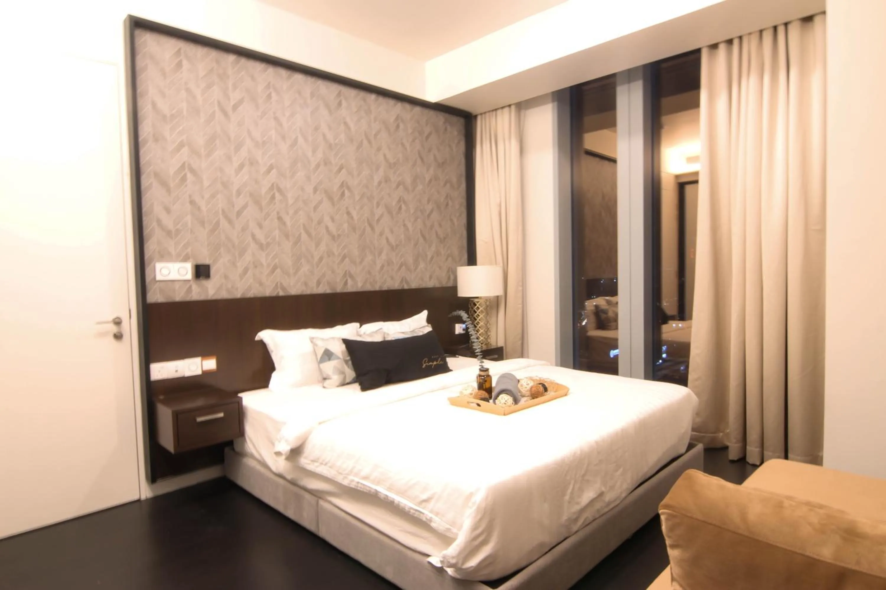 Bed in Tropicana The Residences KLCC, Premium