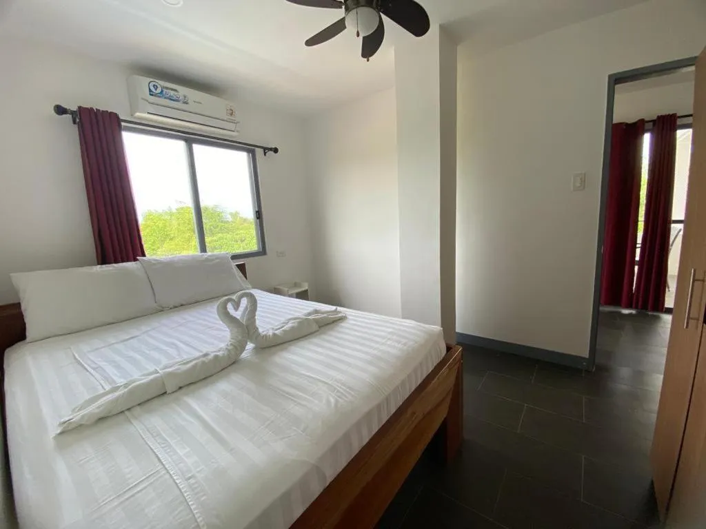 Bed in Malipaj Apartments