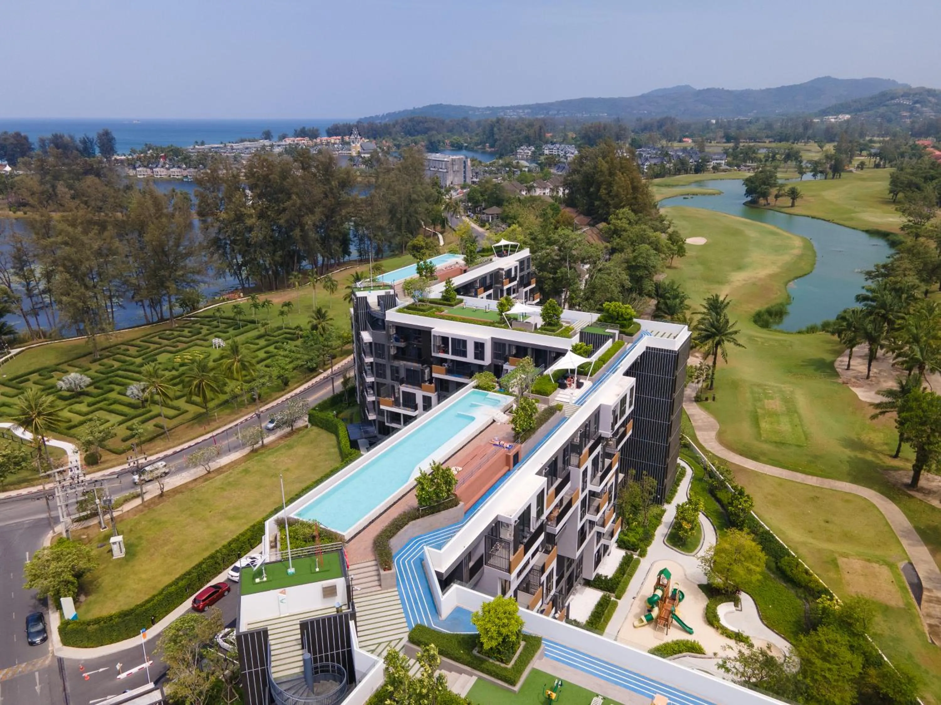 Property building in Laguna Skypark by My Home Phuket
