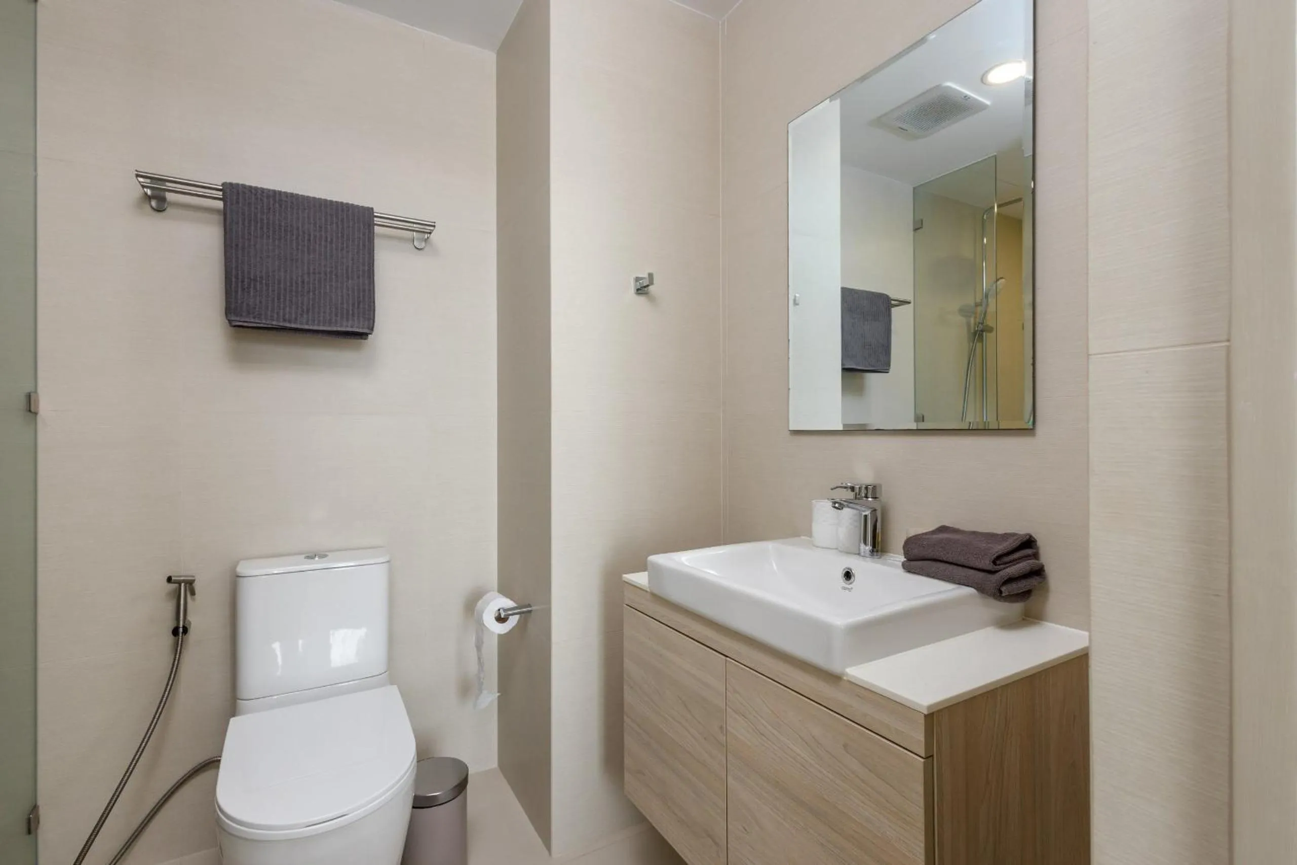 Toilet in Laguna Skypark by My Home Phuket