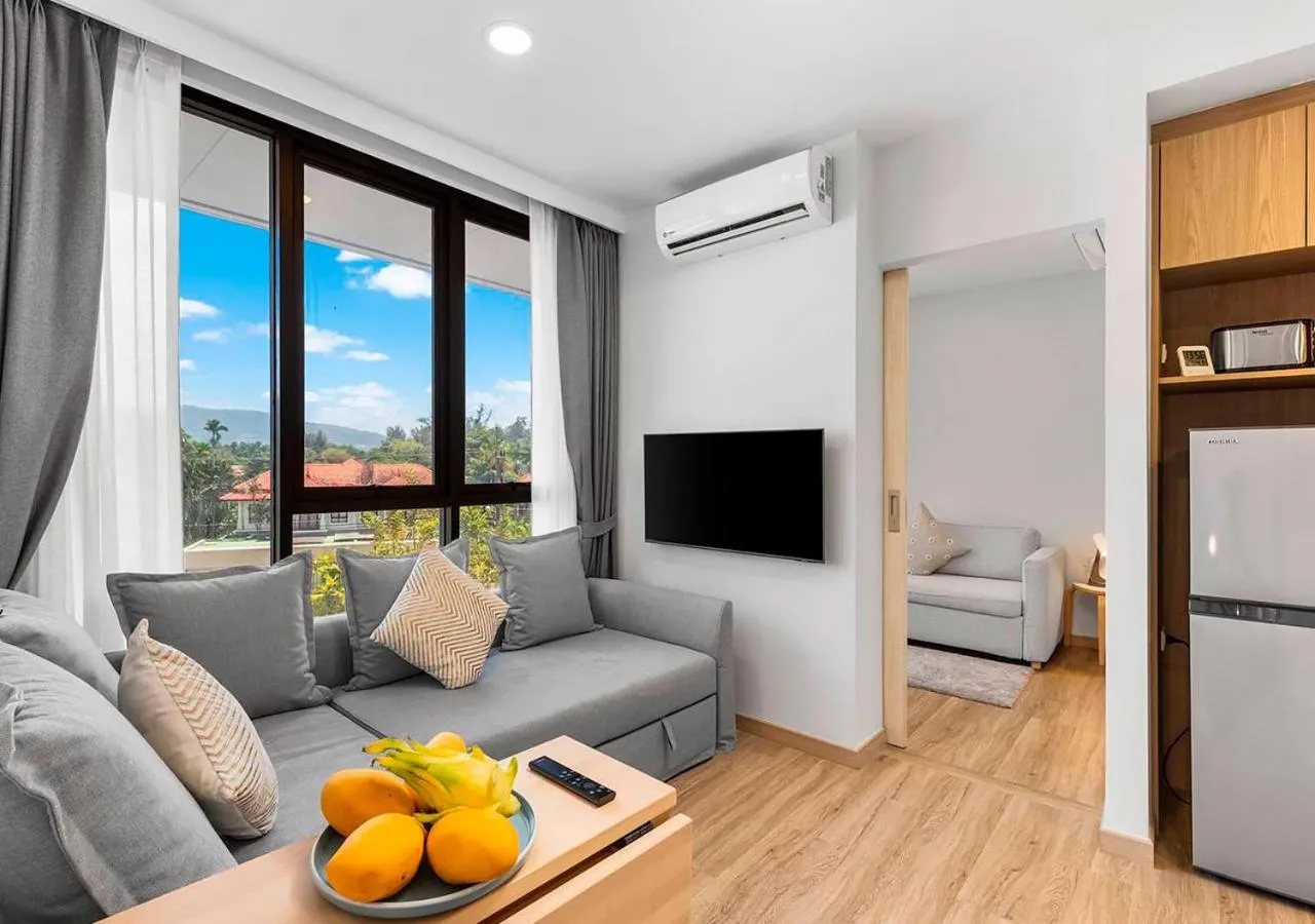 Kitchen or kitchenette in Laguna Skypark by My Home Phuket