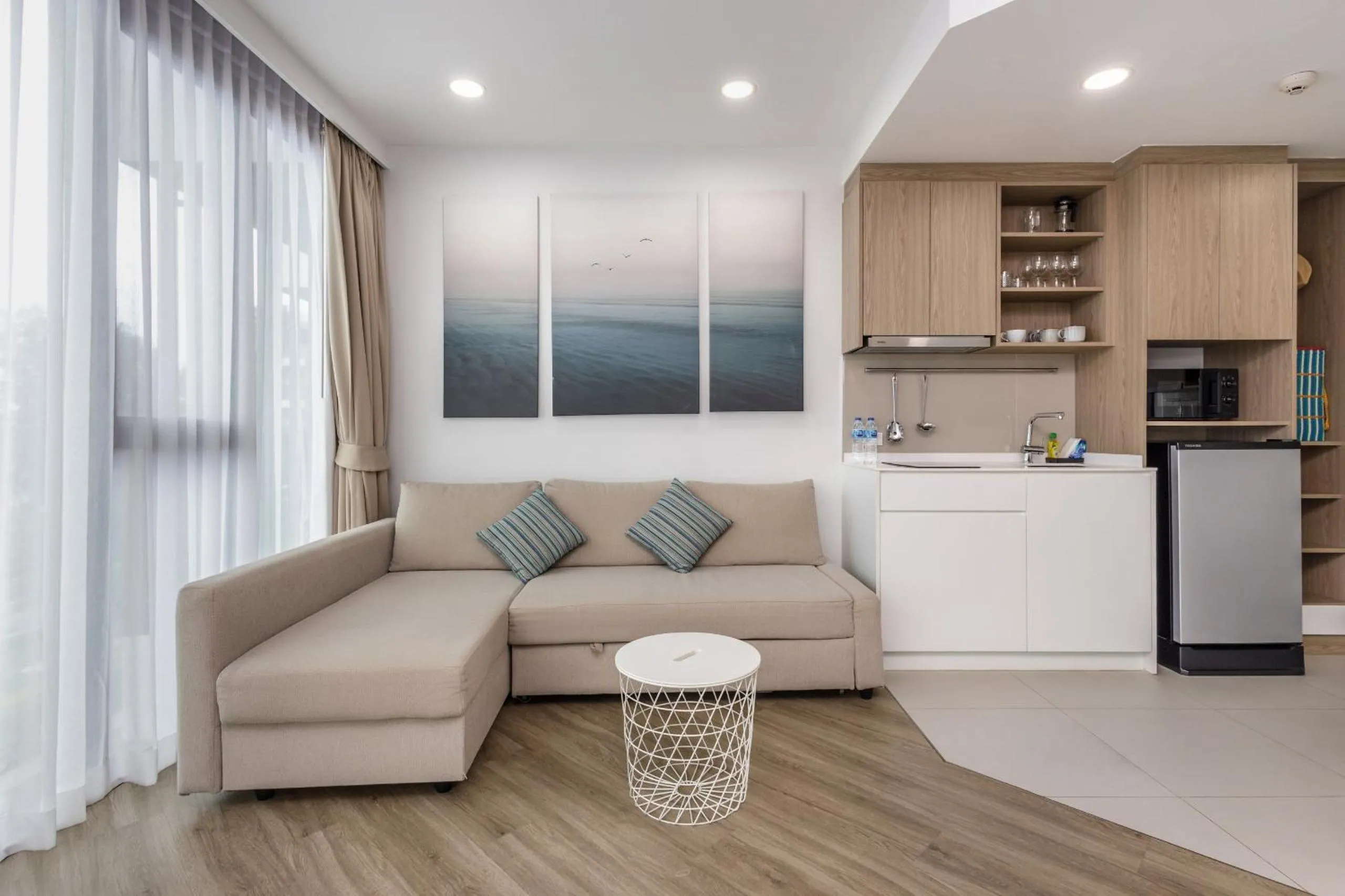 Kitchen or kitchenette in Laguna Skypark by My Home Phuket