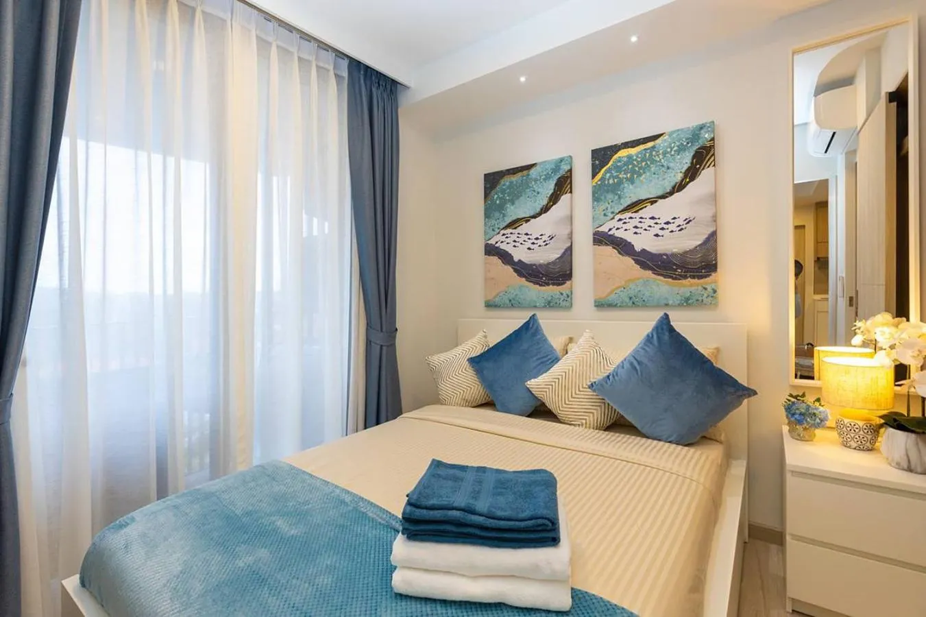 Bed in Laguna Skypark by My Home Phuket