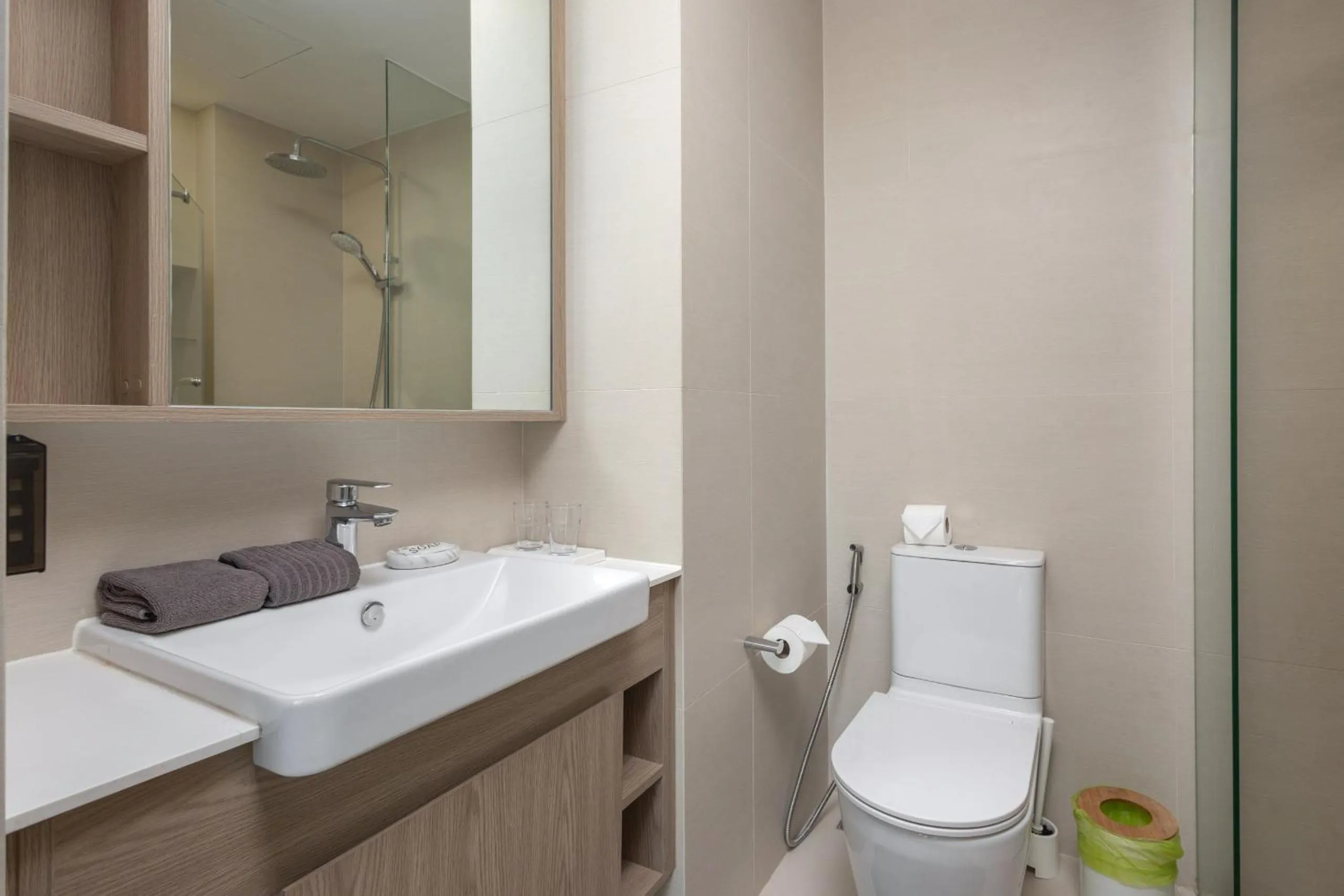 Toilet in Laguna Skypark by My Home Phuket