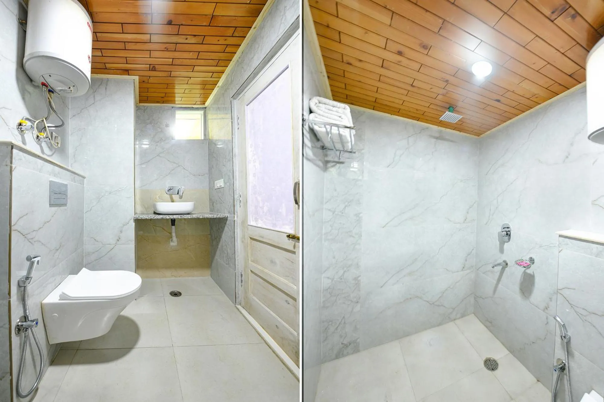 Bathroom in FabHotel Rigzin Nest Cottage