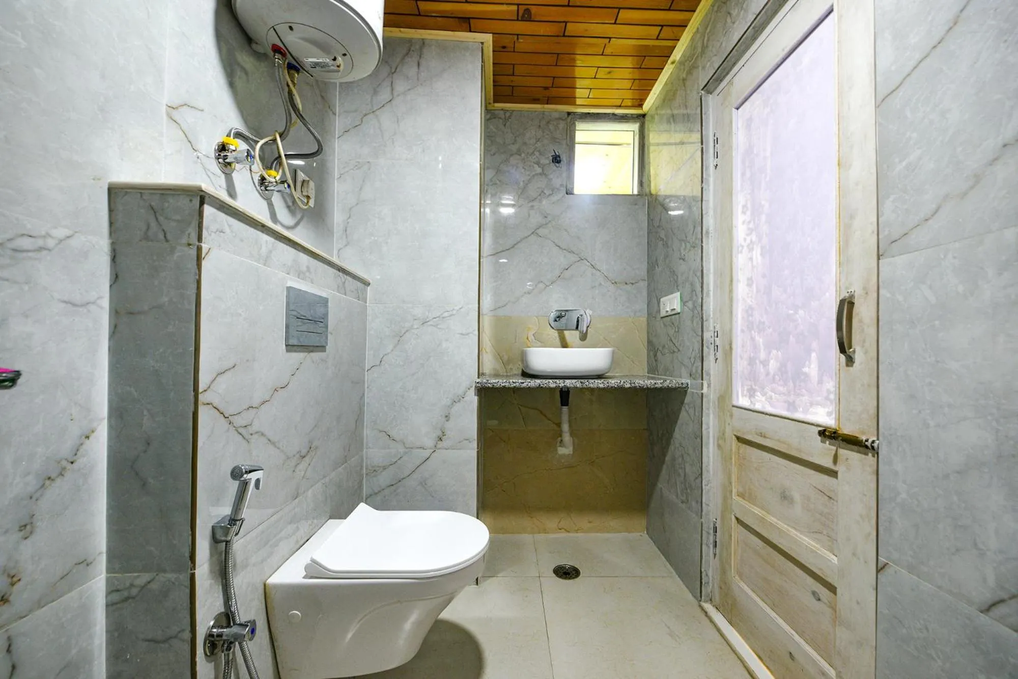 Bathroom in FabHotel Rigzin Nest Cottage