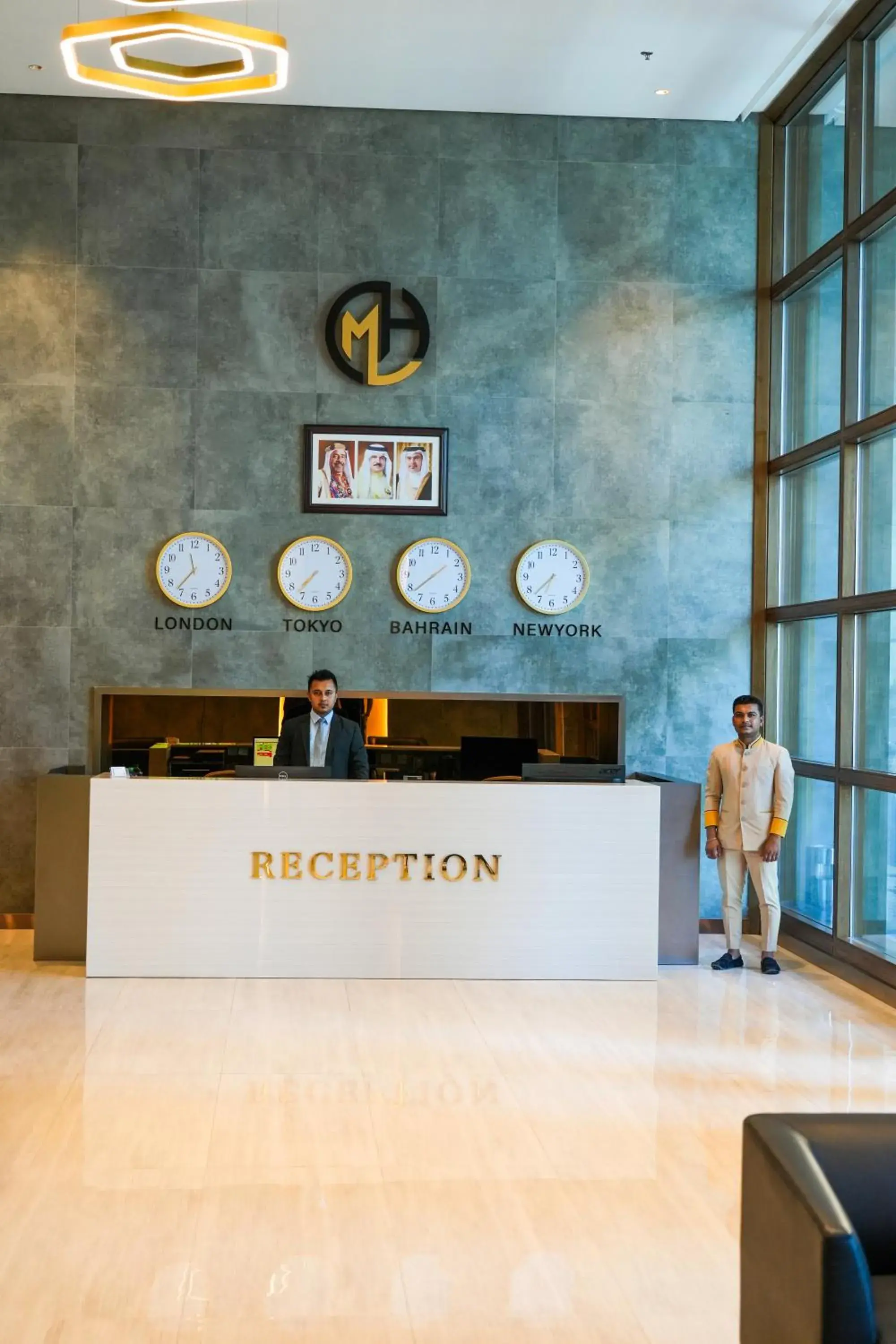 Lobby or reception in Modern Heights Lobby or reception in Modern Heights