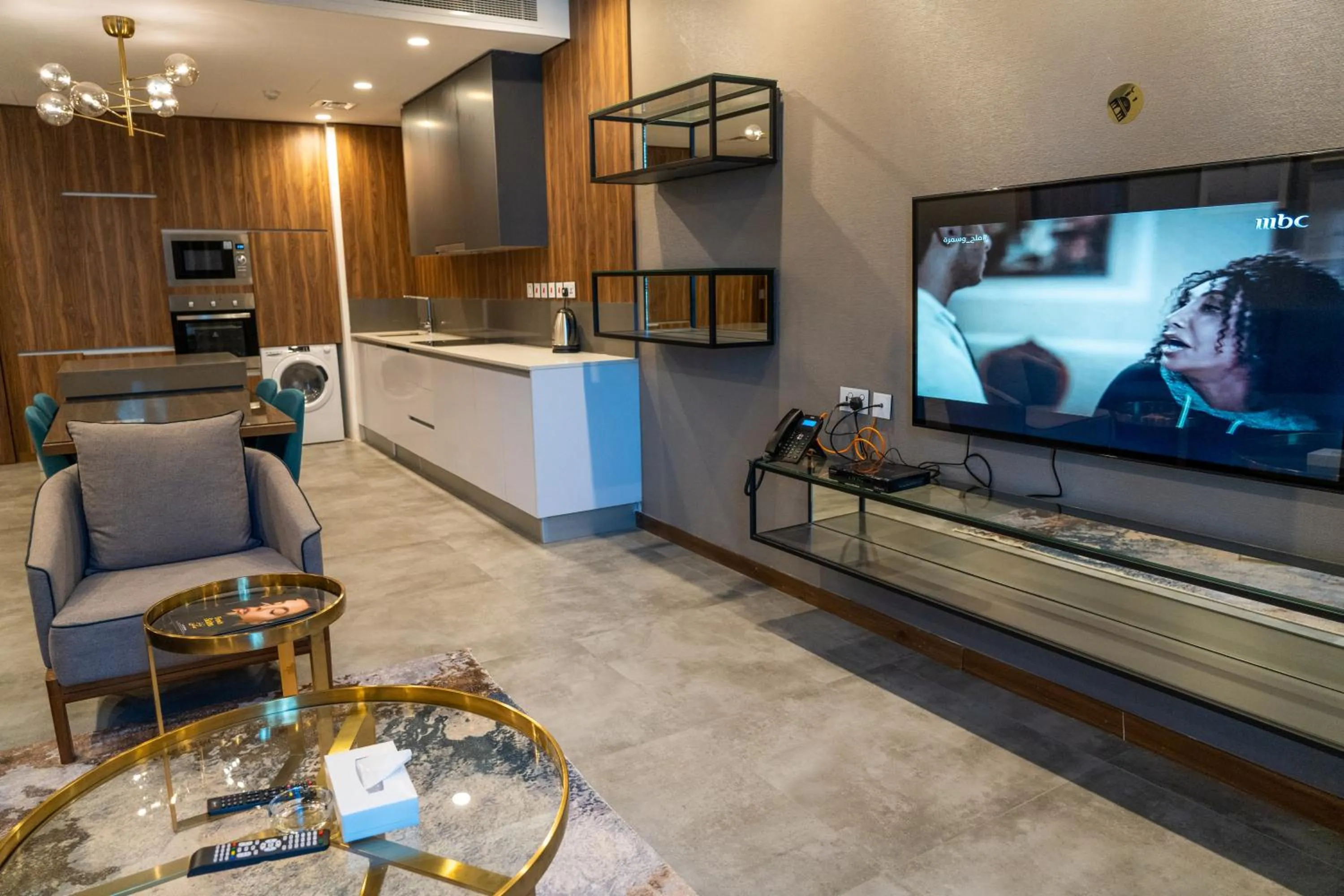 Living room in Modern Heights