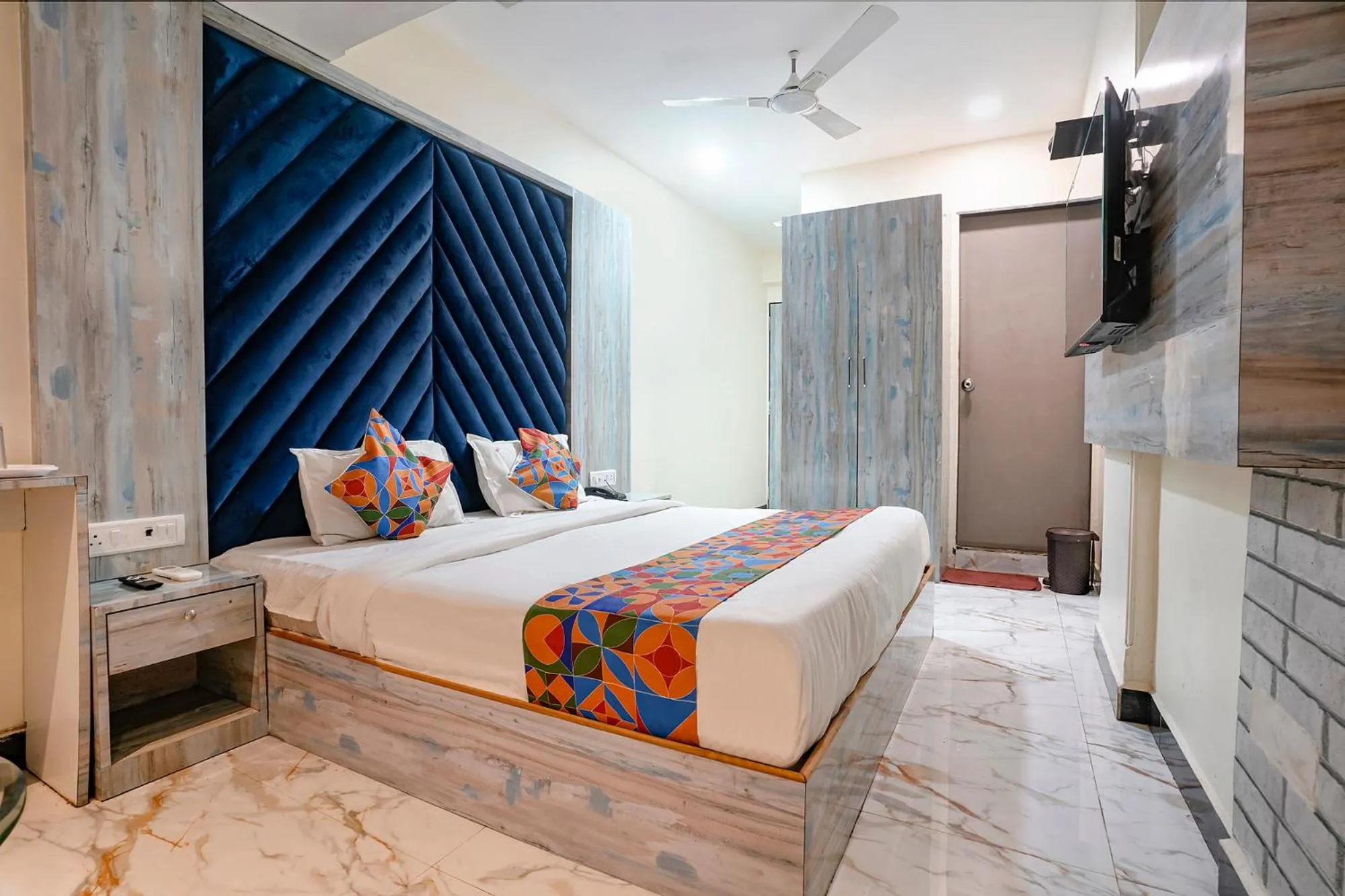 Bed in FabHotel Occazia Paradise