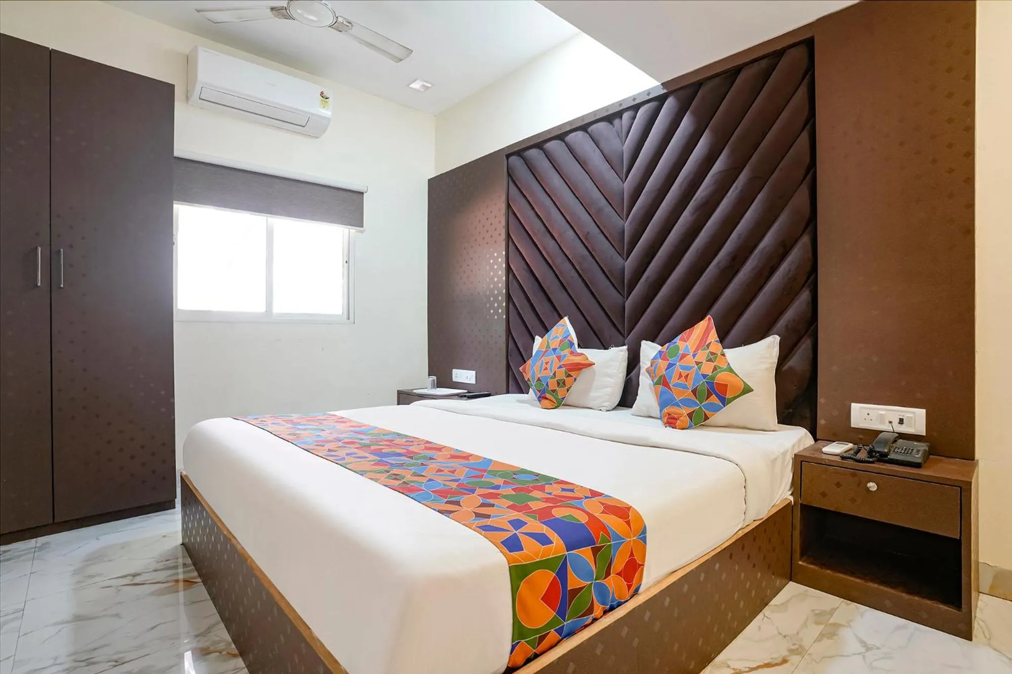 Bed in FabHotel Occazia Paradise