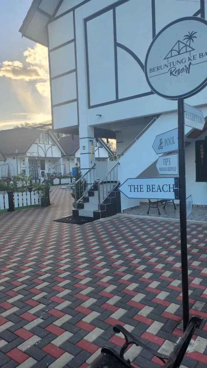 Property logo or sign in BERUNTUNG KE BARI RESORT @ PANTAI PENARIK