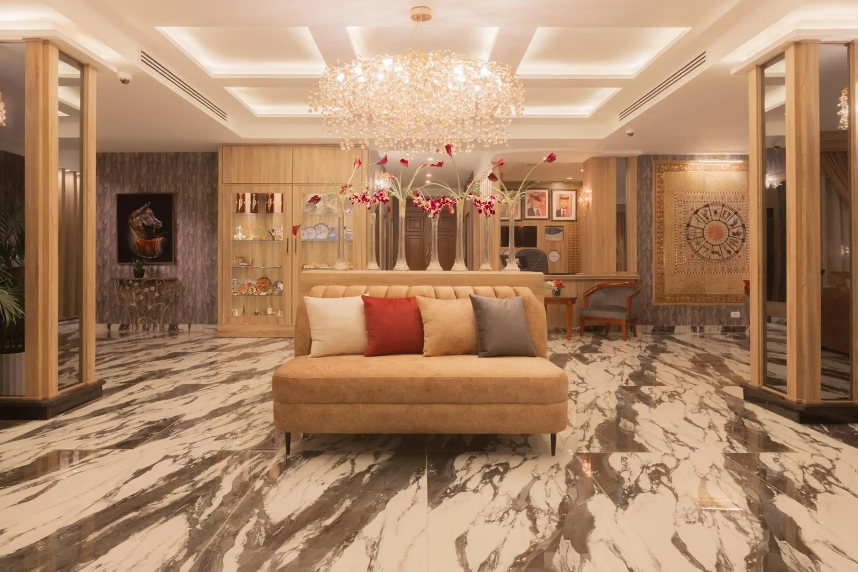 Lobby or reception in Amman Inn Boutique Hotel Lobby or reception in Amman Inn Boutique Hotel