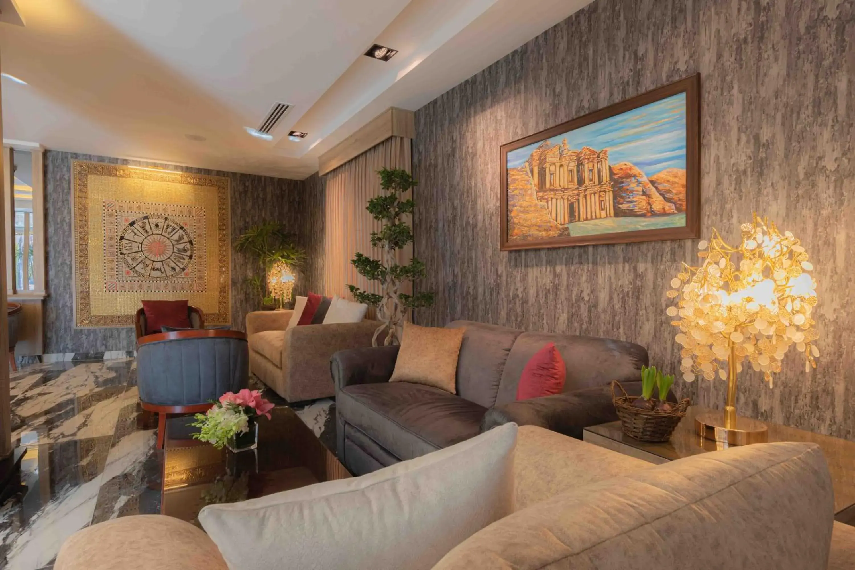 Lobby or reception in Amman Inn Boutique Hotel Lobby or reception in Amman Inn Boutique Hotel