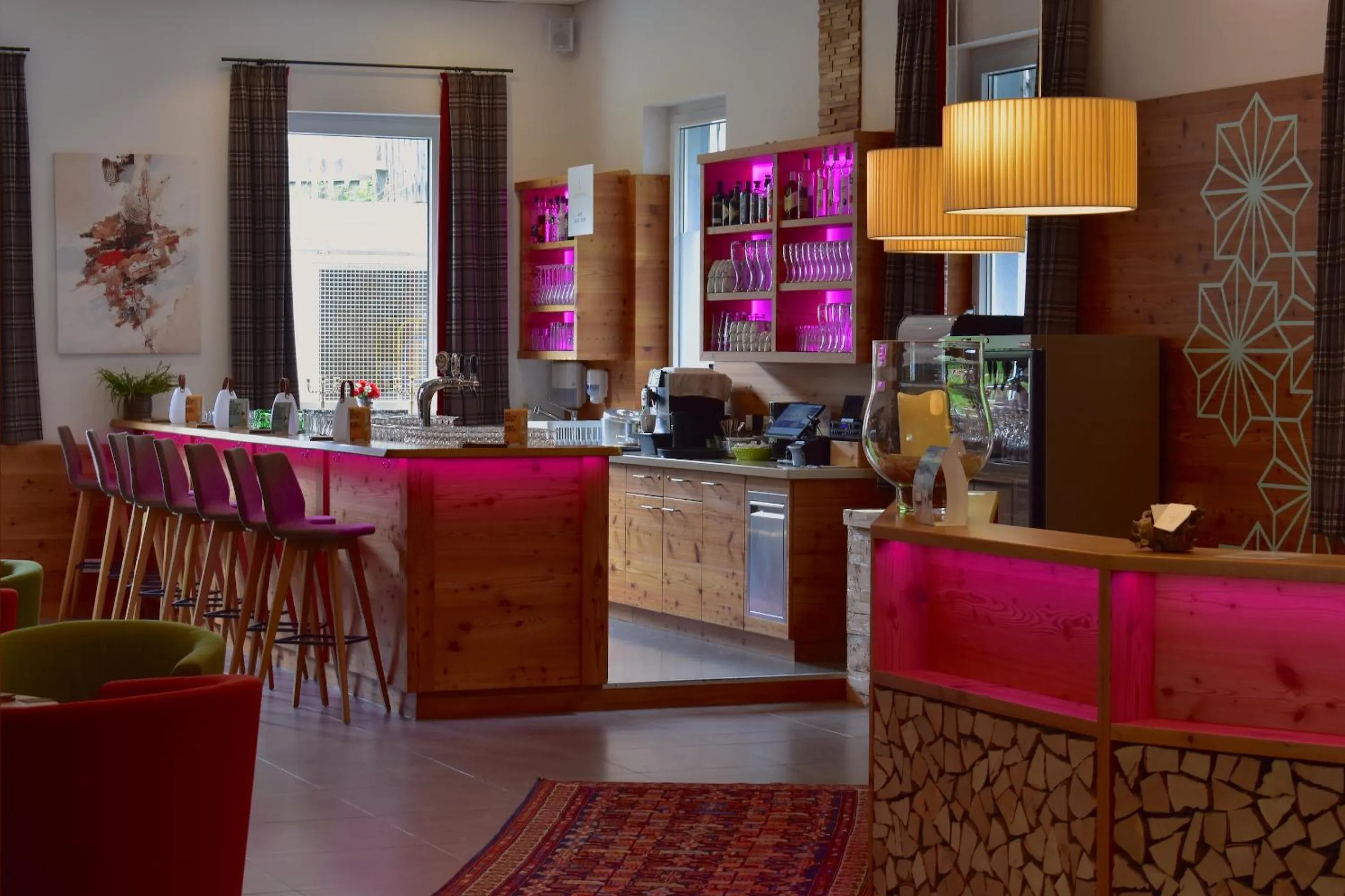 Lounge or bar in Sporthotel Zederhaus im Lungau