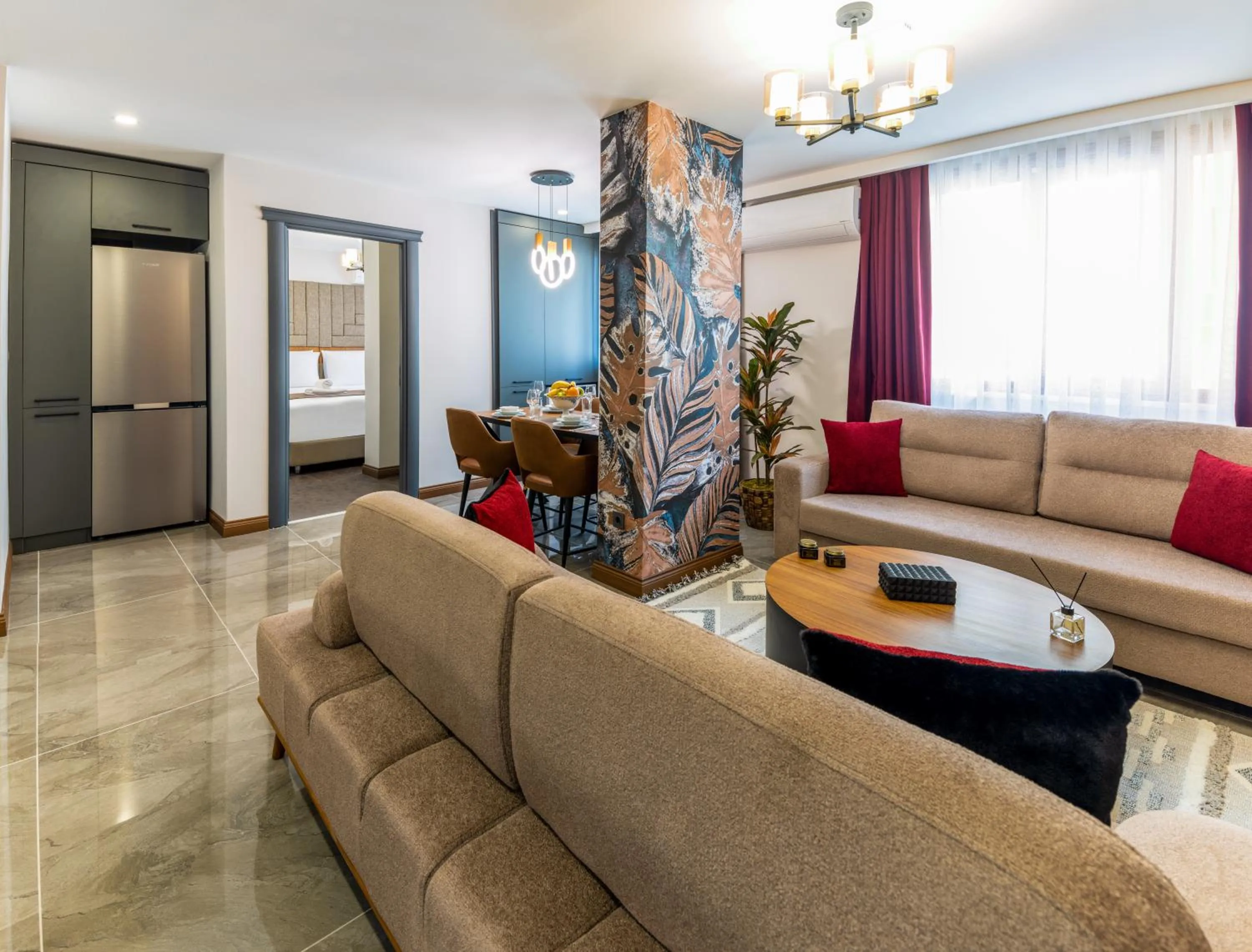 TV and multimedia in Baymari Suites Design Florya