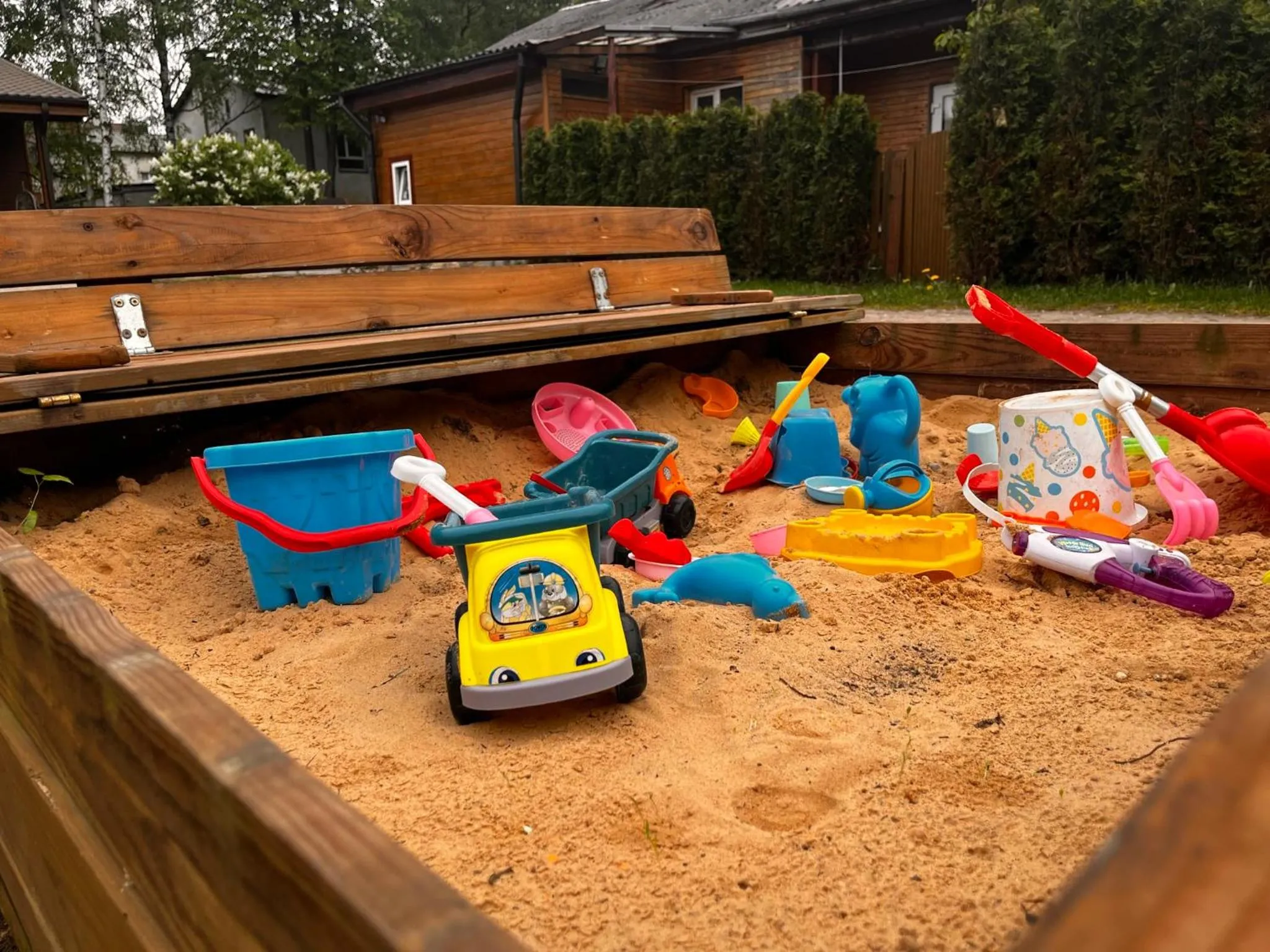 Children play ground in Unique Mailo cottage