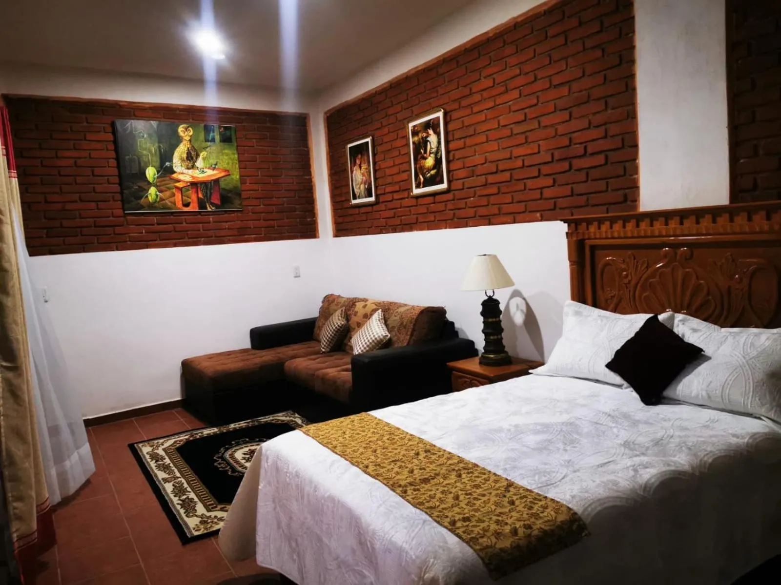 Living room, Bed in Hotel Boutique Casona Mashei