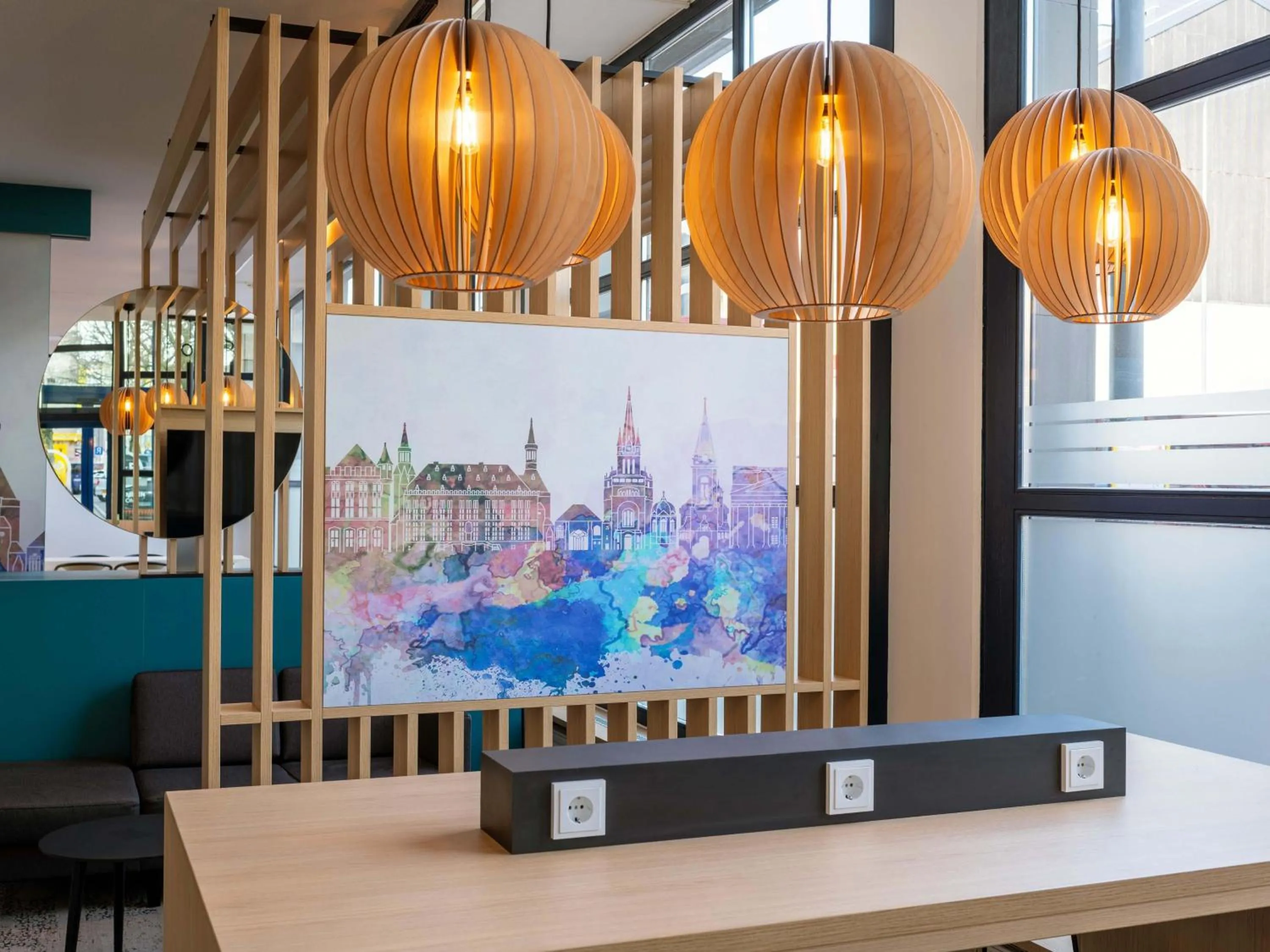 Restaurant/places to eat in B&B HOTEL Aachen City-Ost