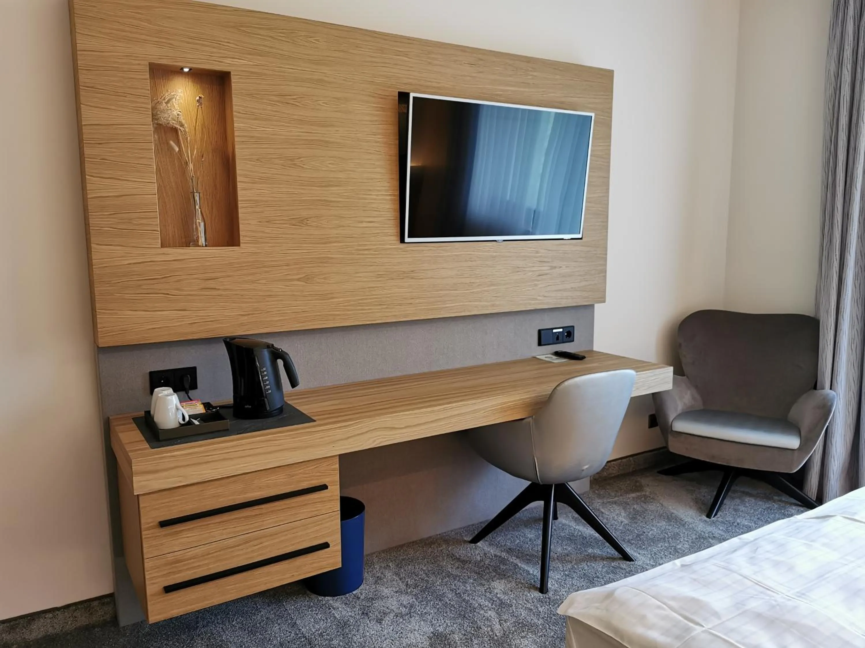 TV and multimedia, Bed in Landhaus Beckmann