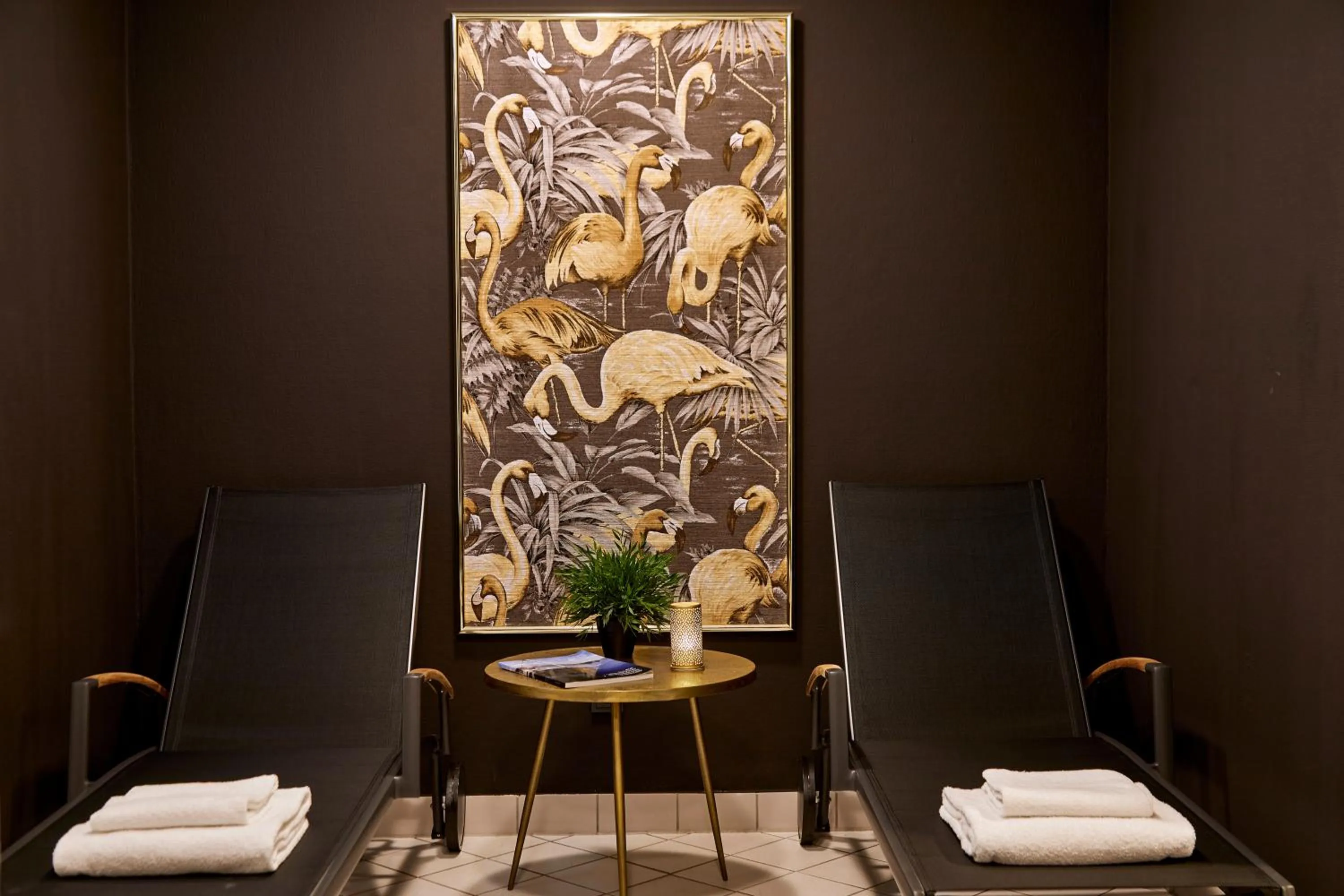 Sauna in Das Carls Hotel