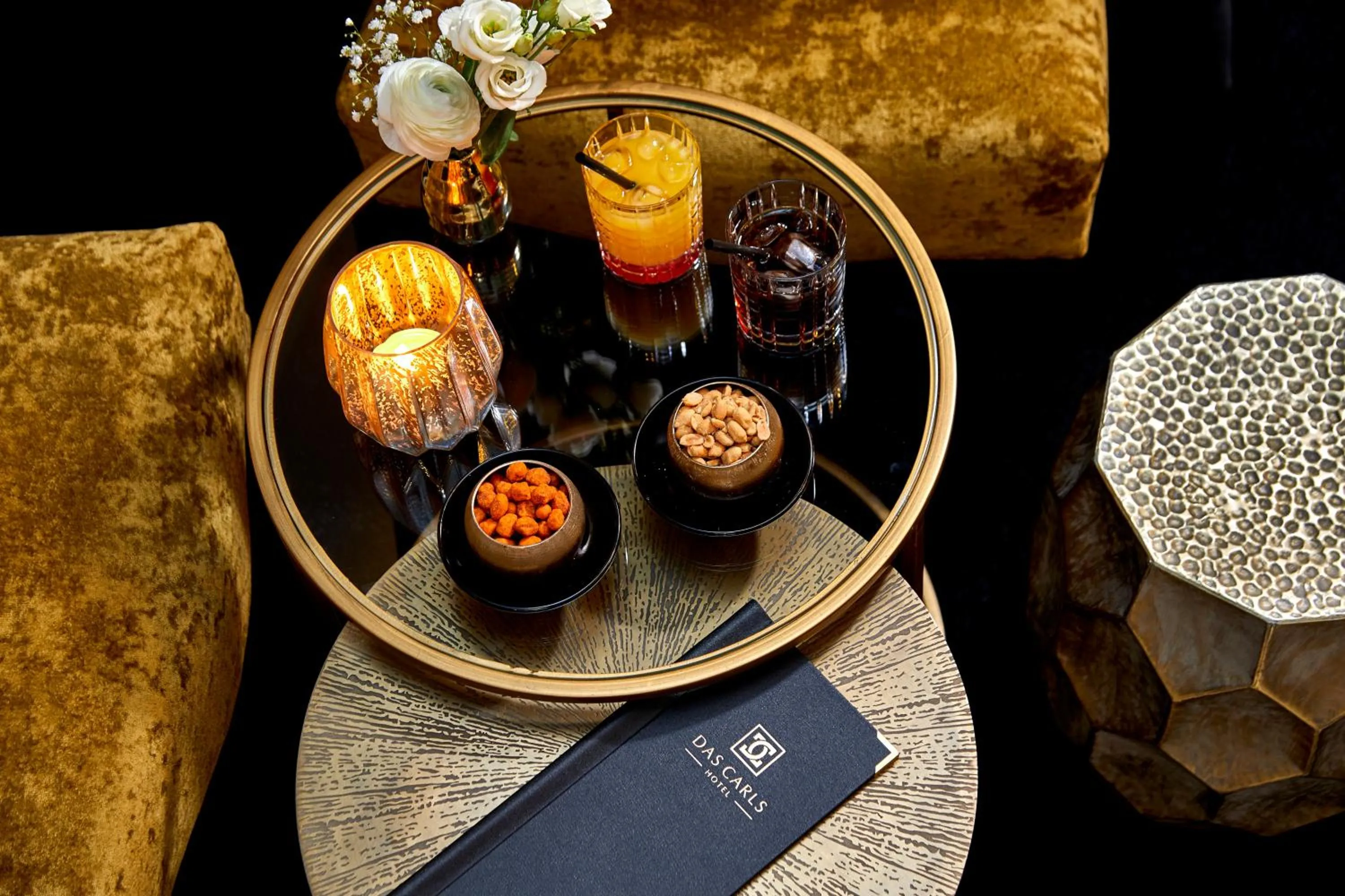 Lounge or bar in Das Carls Hotel