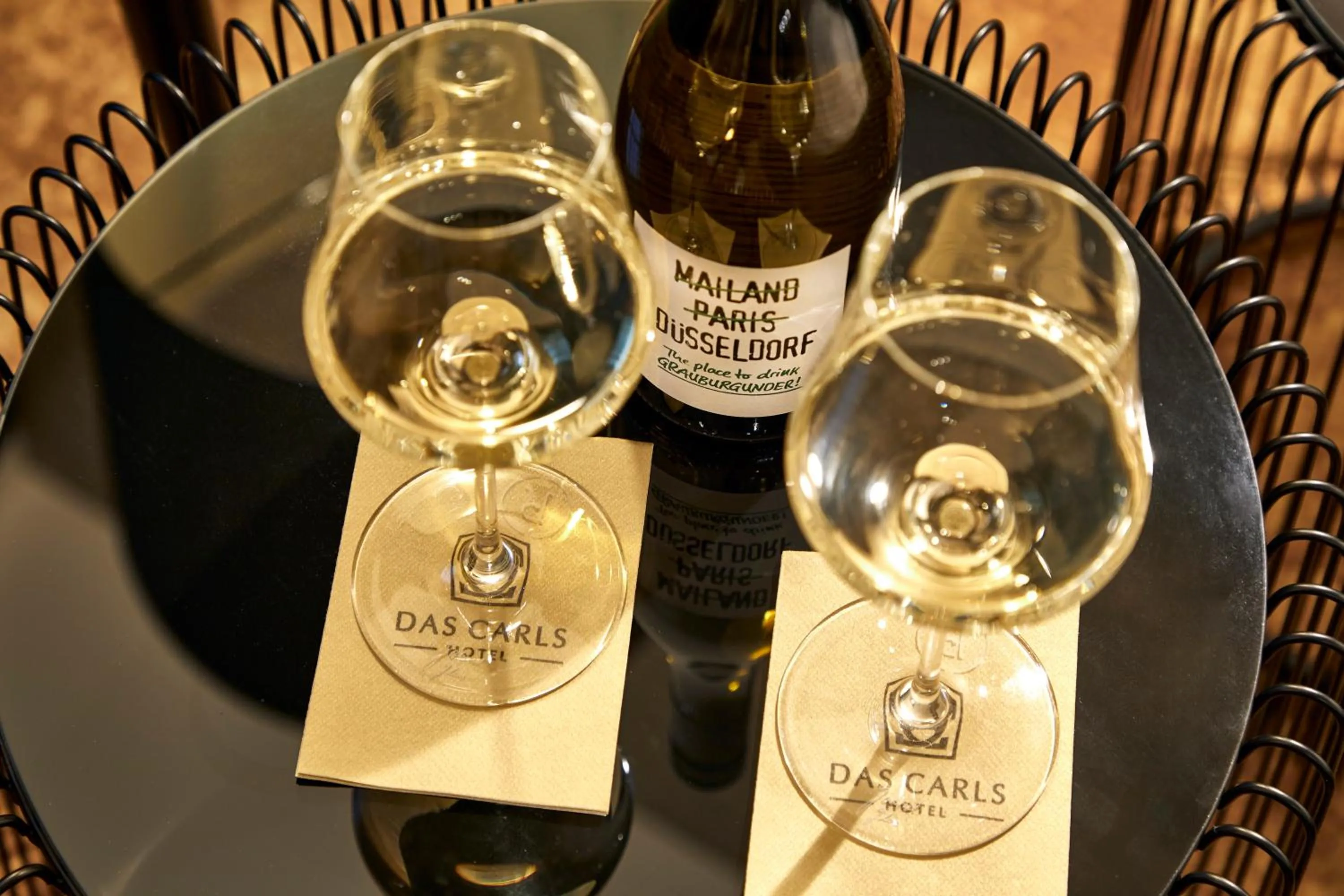 Lounge or bar in Das Carls Hotel