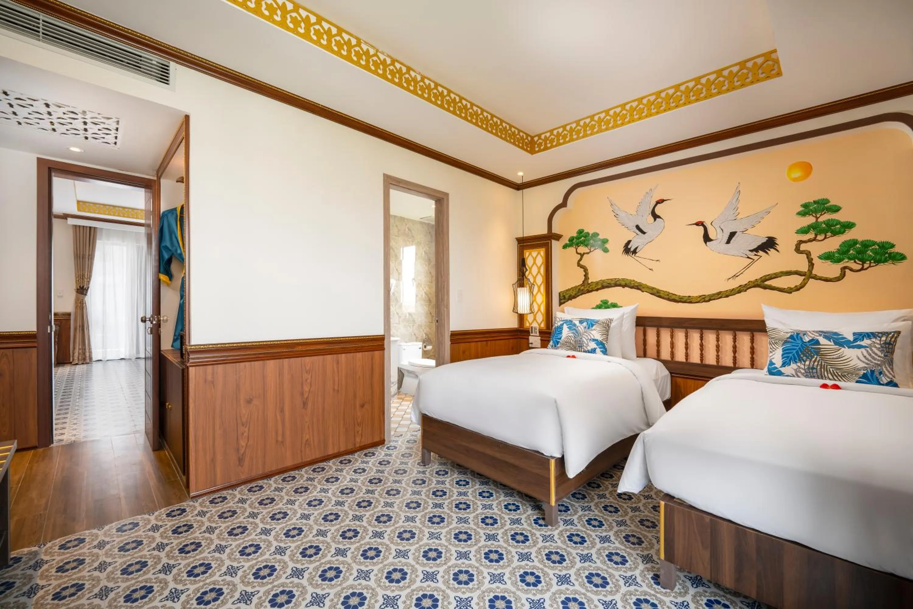 Bedroom, Bed in Soluna D'Annam - The Art of Hoi An Relaxation - formerly Hoi An Babylon Riverside Hotel