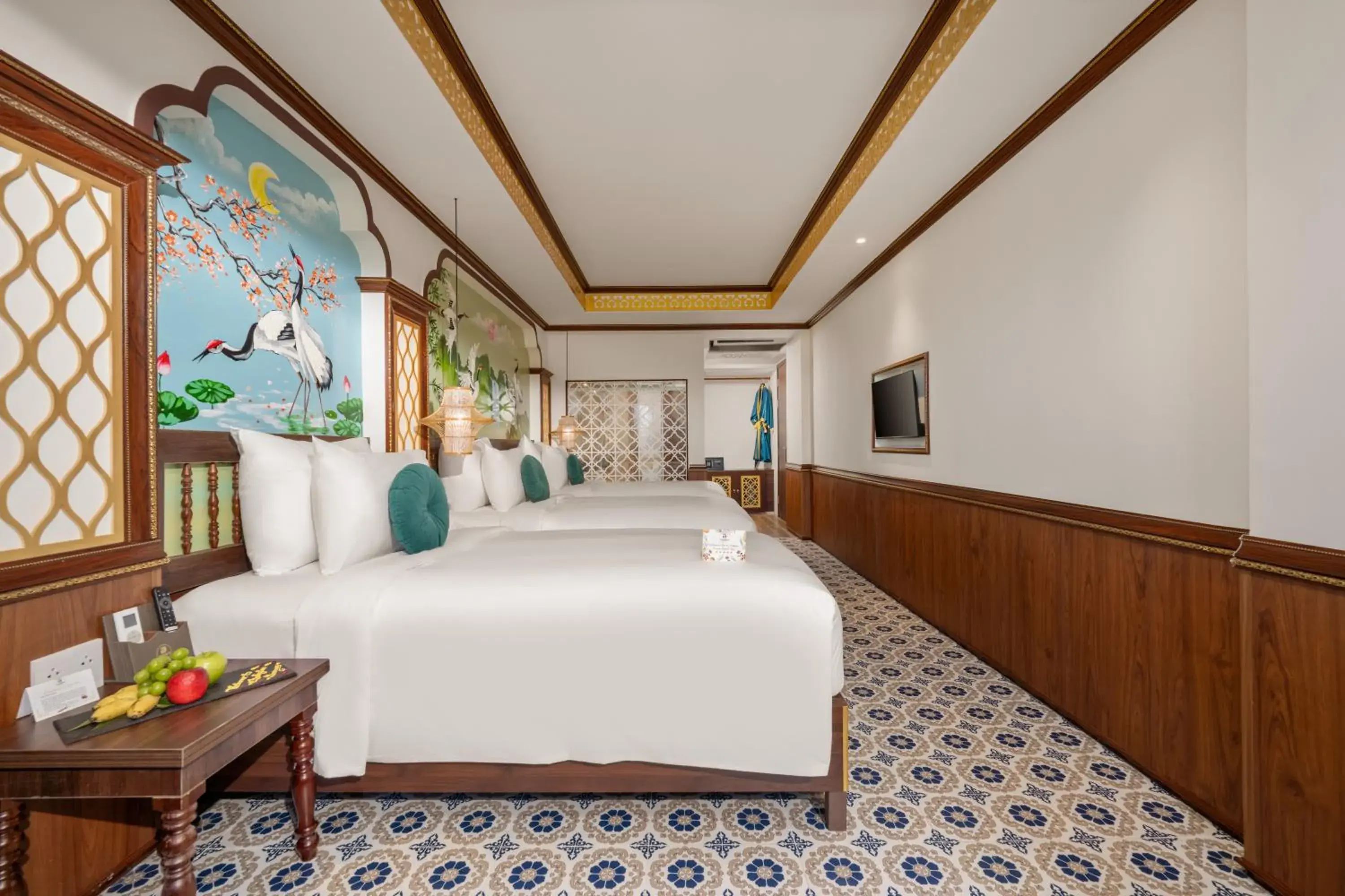 Bed in Soluna D'Annam - The Art of Hoi An Relaxation - formerly Hoi An Babylon Riverside Hotel Bed in Soluna D'Annam - The Art of Hoi An Relaxation - formerly Hoi An Babylon Riverside Hotel