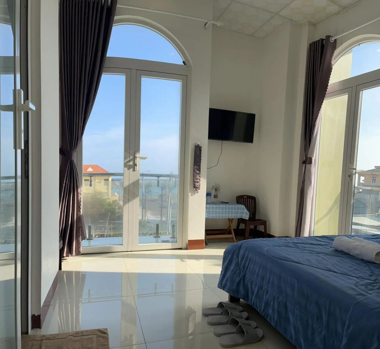 Bed in Homestay Hoài Tâm Phan Thiết