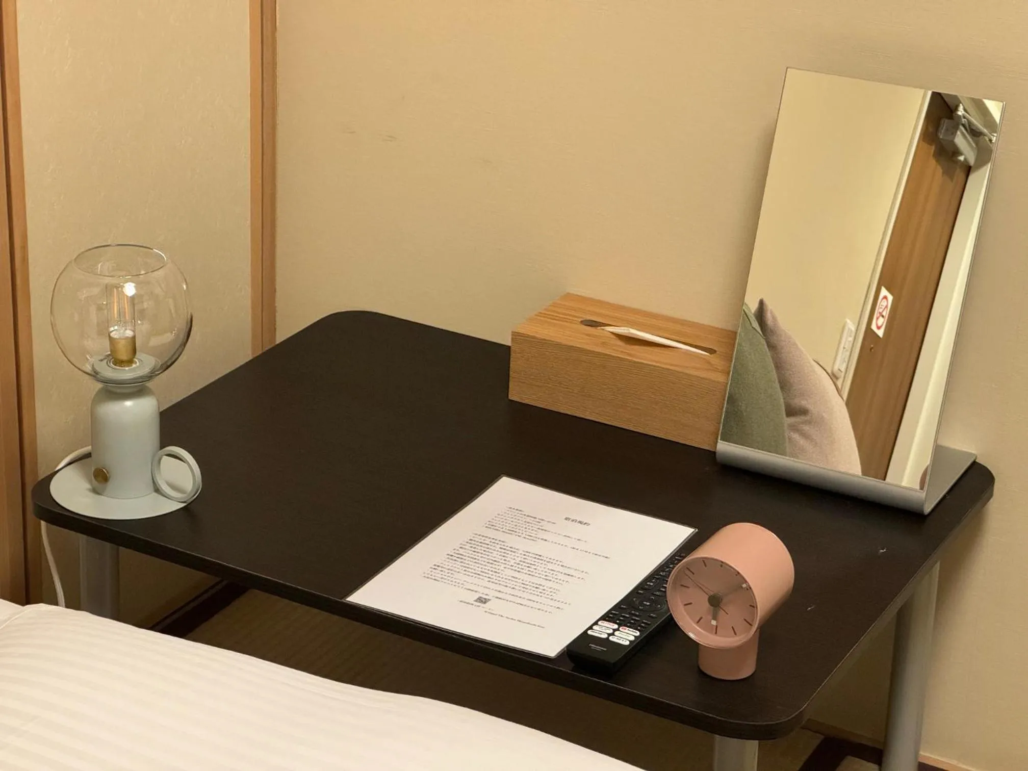 Photo of the whole room, Bed in R Hotel-The Atelier Shinsaibashi East