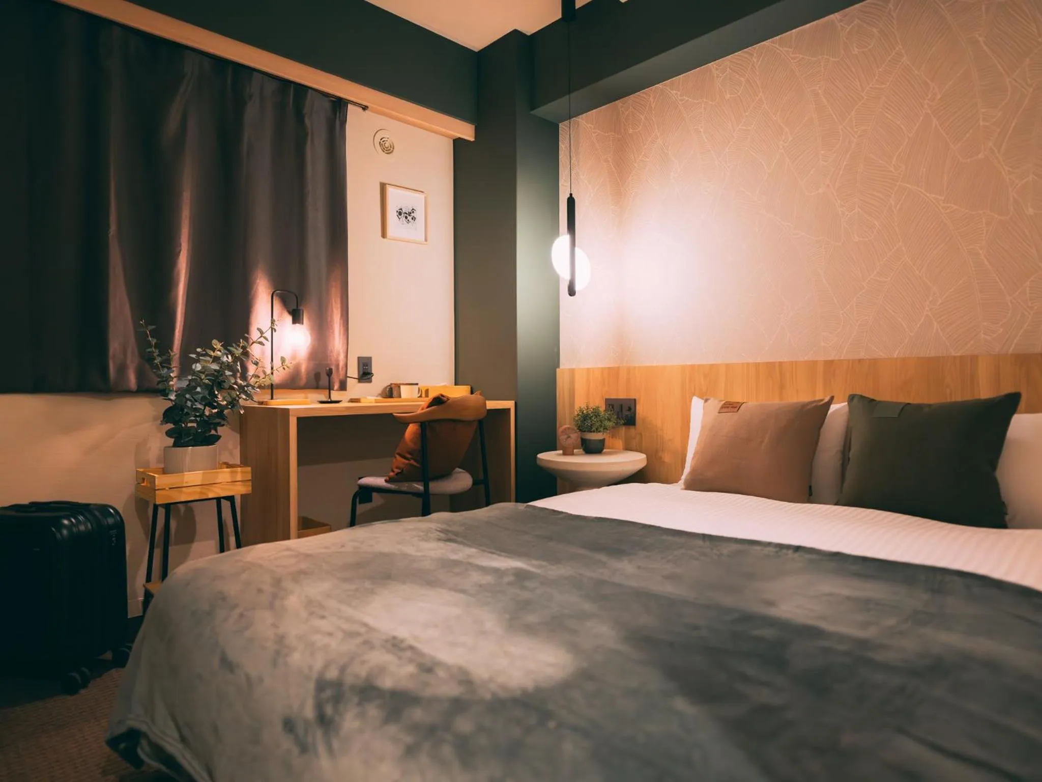 Bed in R Hotel-The Atelier Shinsaibashi East