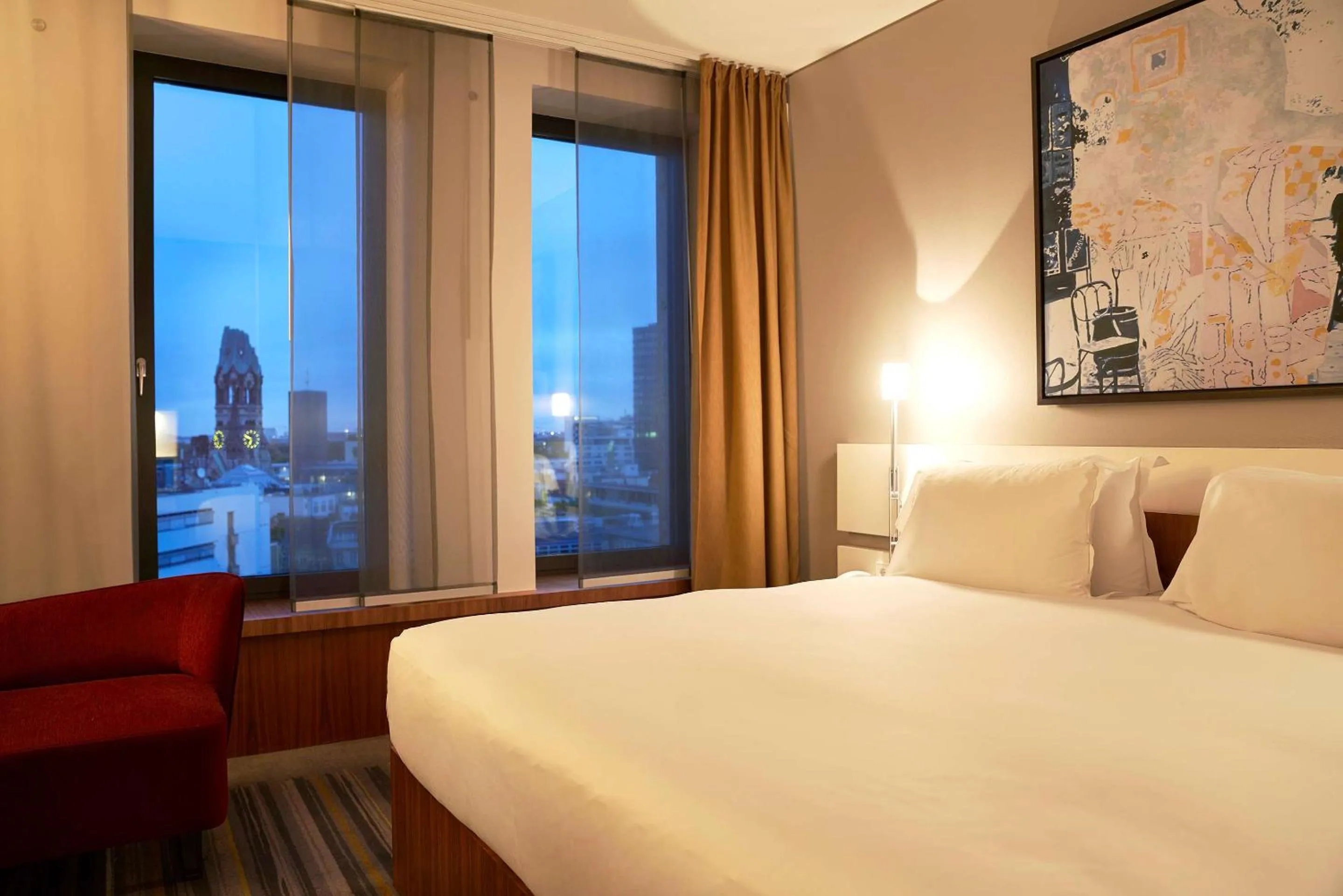 View (from property/room), Bed in Dorint Kurfürstendamm Berlin