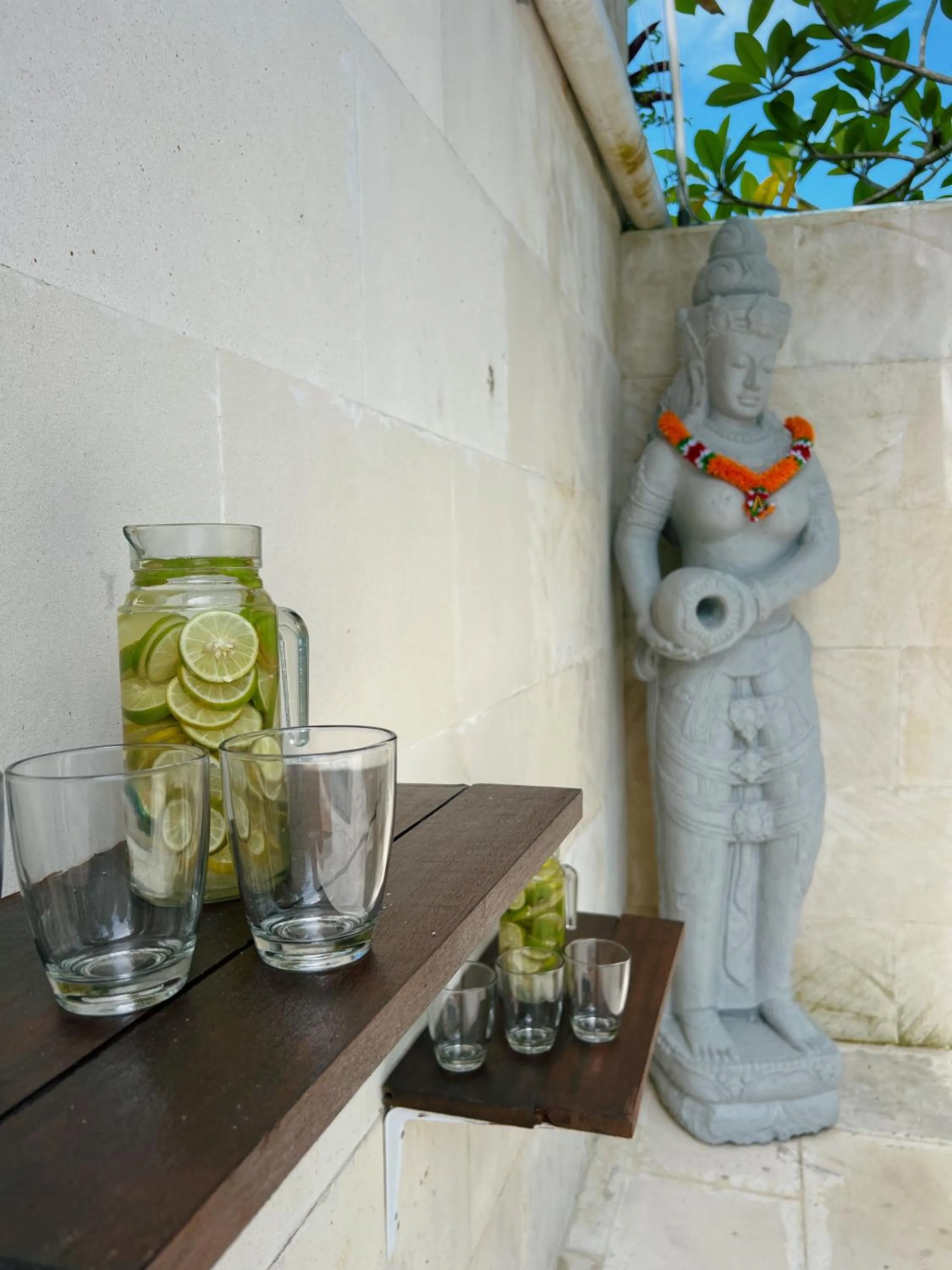 Kitchen or kitchenette in Villa Neshama