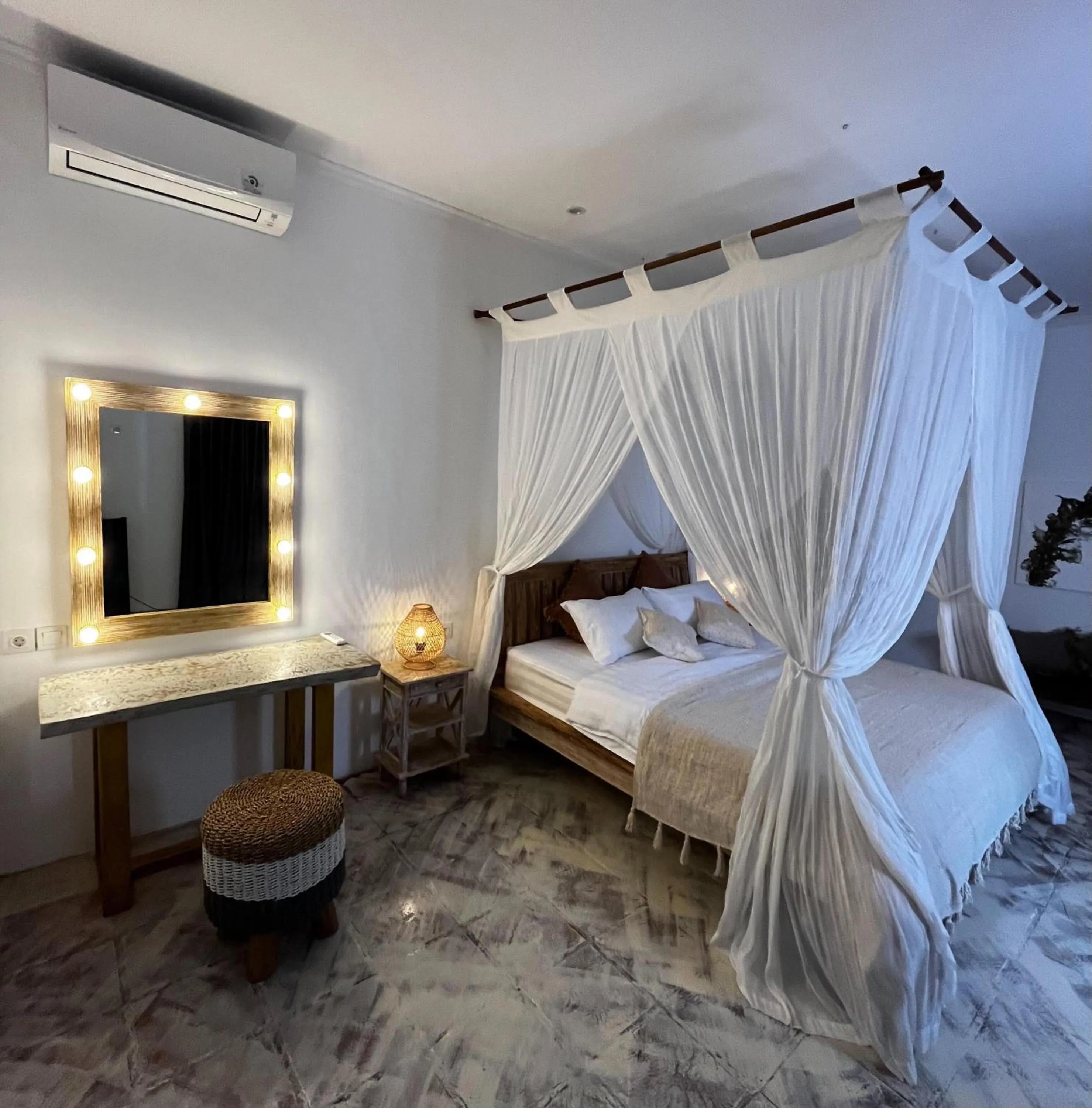 Bed in Villa Neshama