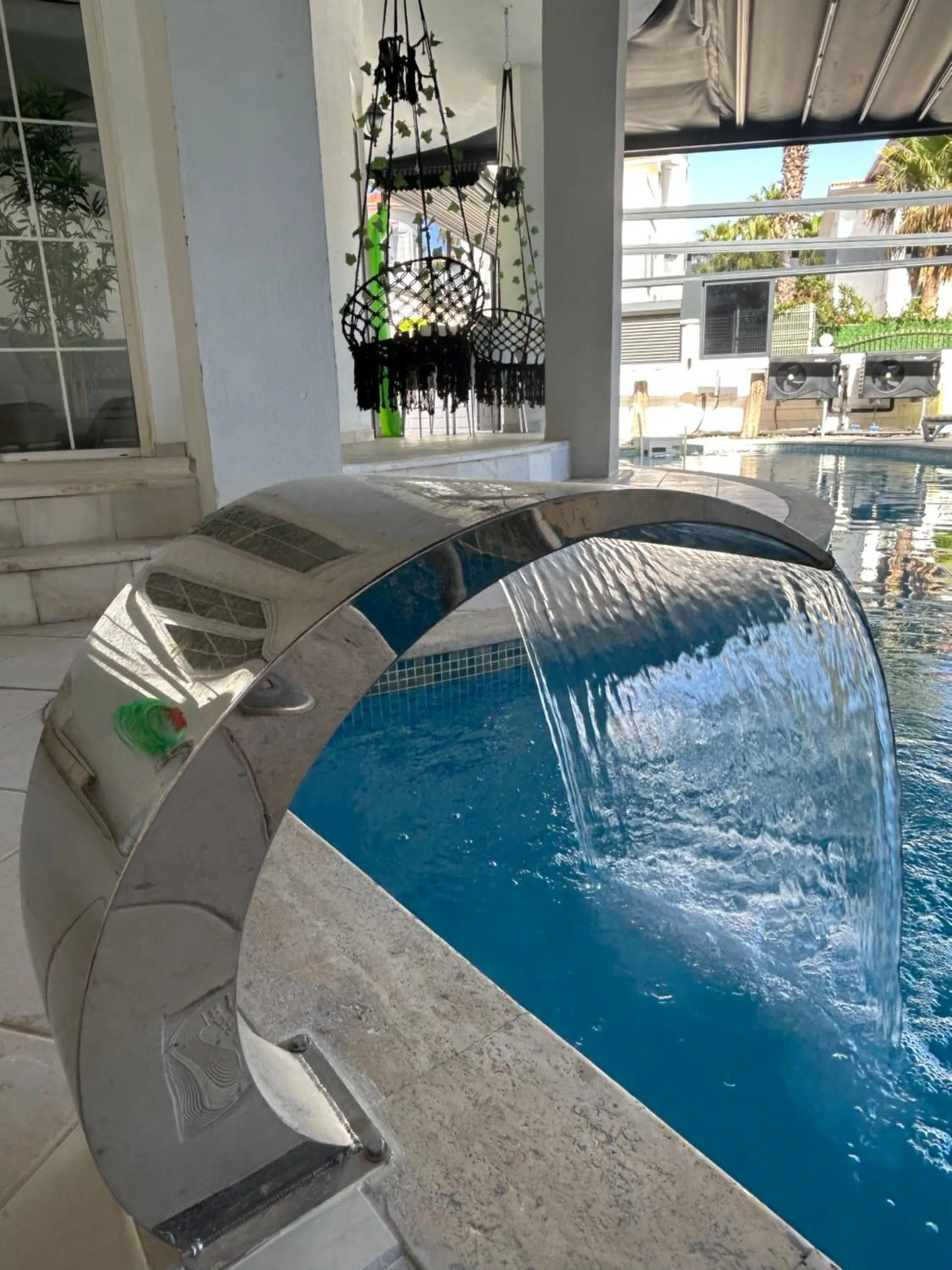 Pool view in Belek Villa