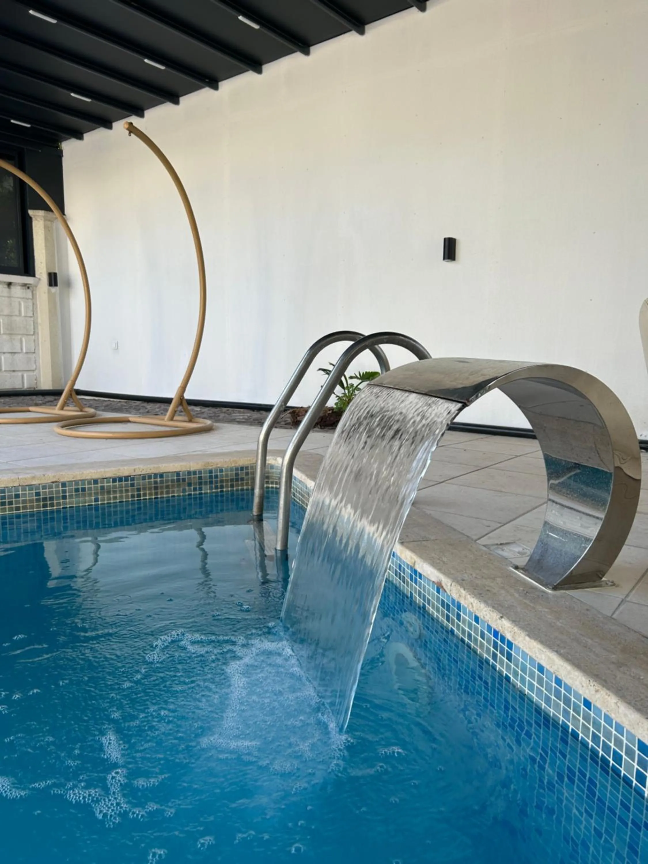 Pool view in Belek Villa